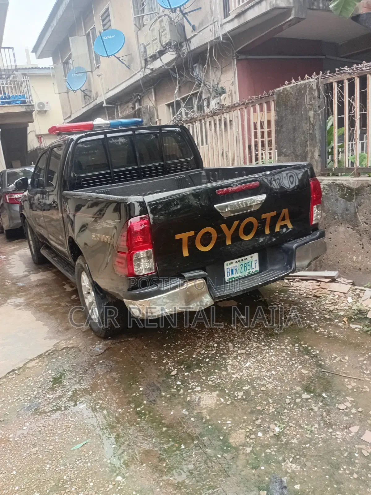Toyota Hilux Available for Rentals