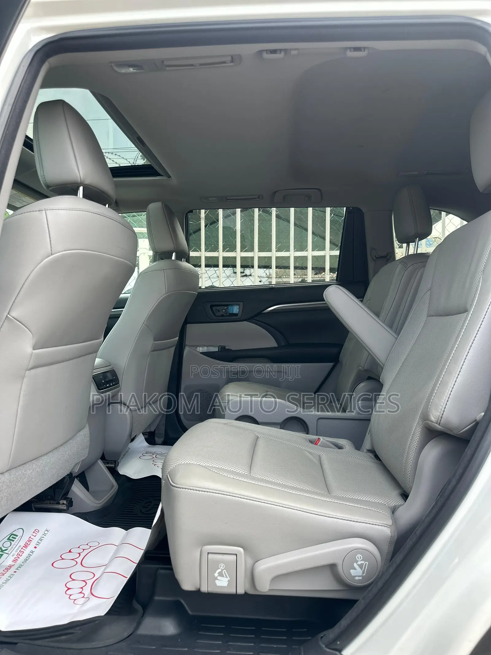 Toyota Highlander Limited 4x4 V6 (3.5L 6cyl 8A) 2018 White