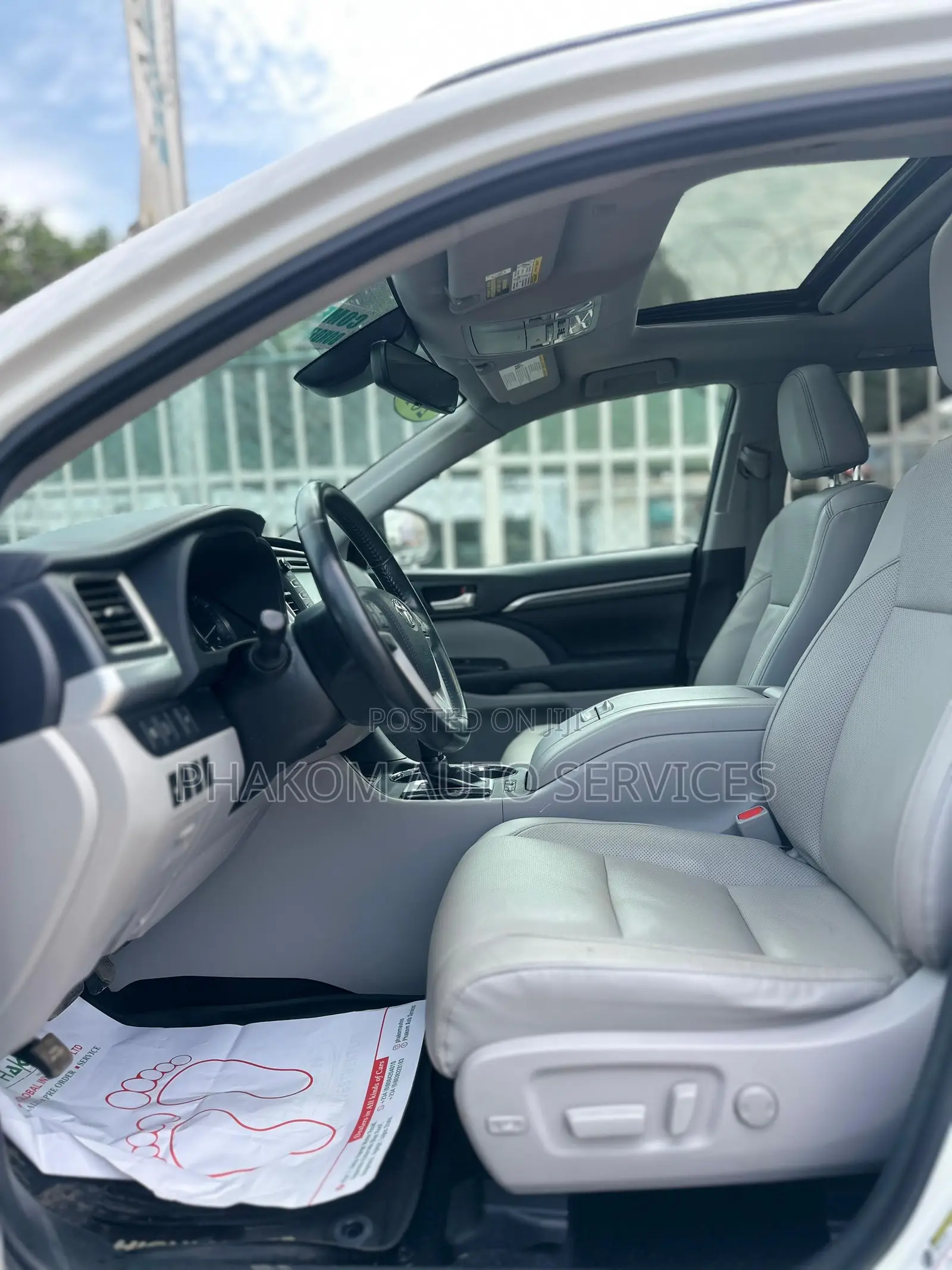 Toyota Highlander Limited 4x4 V6 (3.5L 6cyl 8A) 2018 White