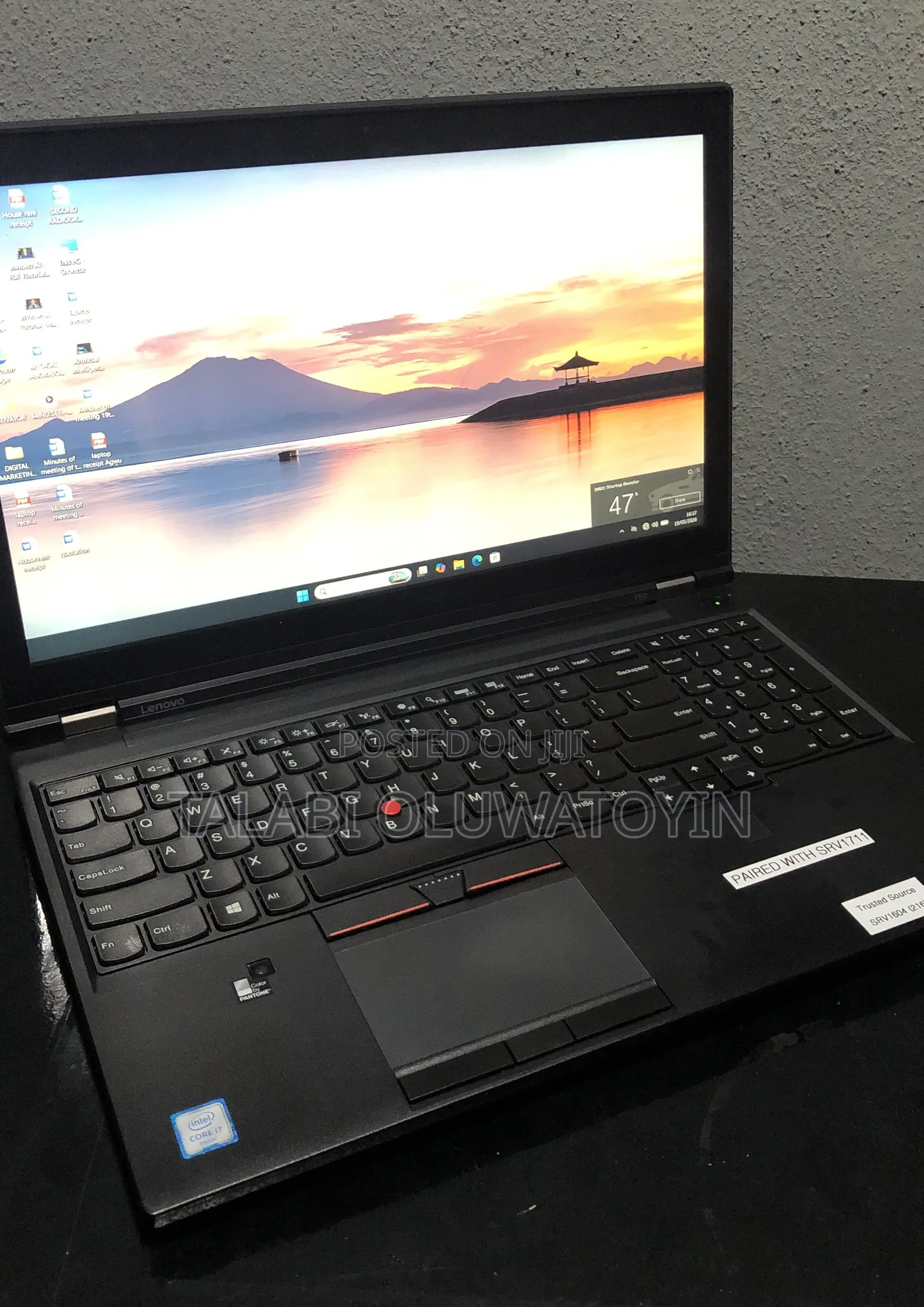 Laptop Lenovo ThinkPad P50 16GB Intel Core i7 SSD 256GB