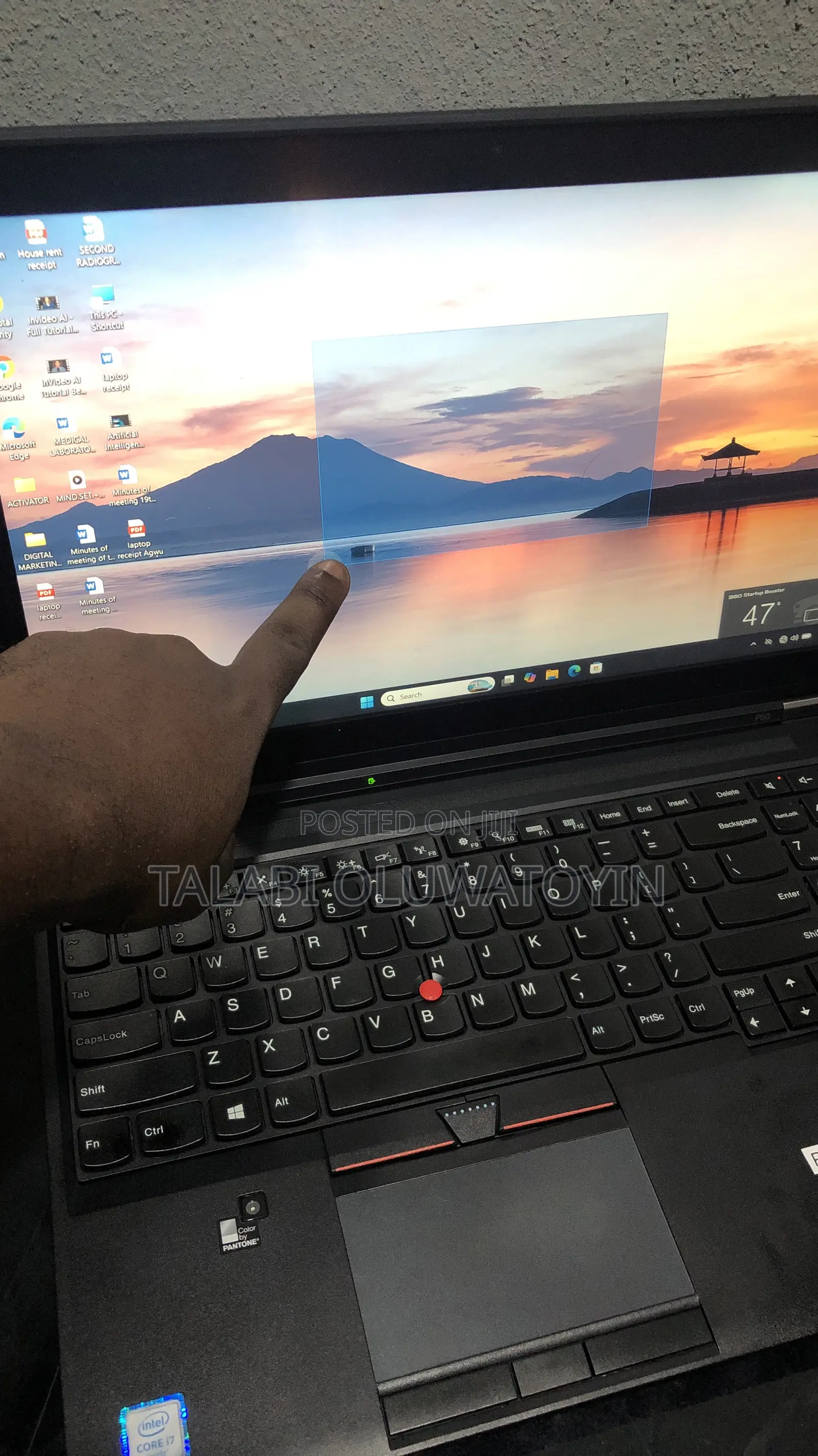 Laptop Lenovo ThinkPad P50 16GB Intel Core i7 SSD 256GB