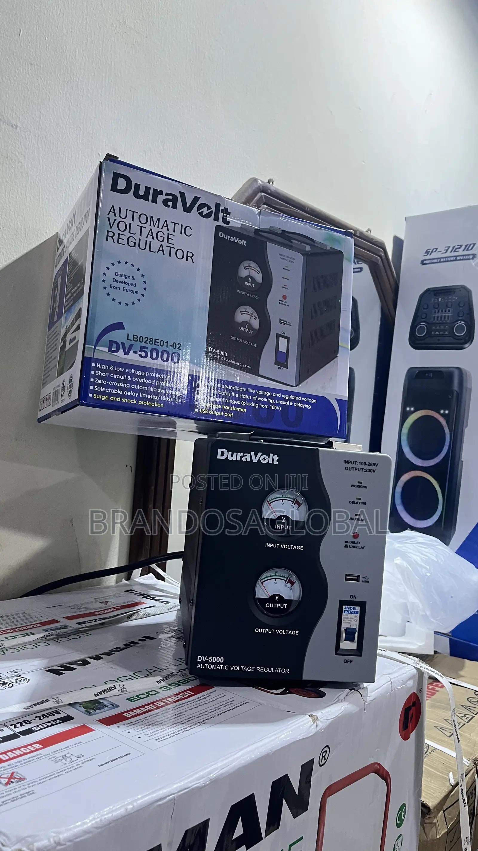 Duravolt Automatic Voltage Regulator Dv-5000[Lb028e01-0]Strongvoltage
