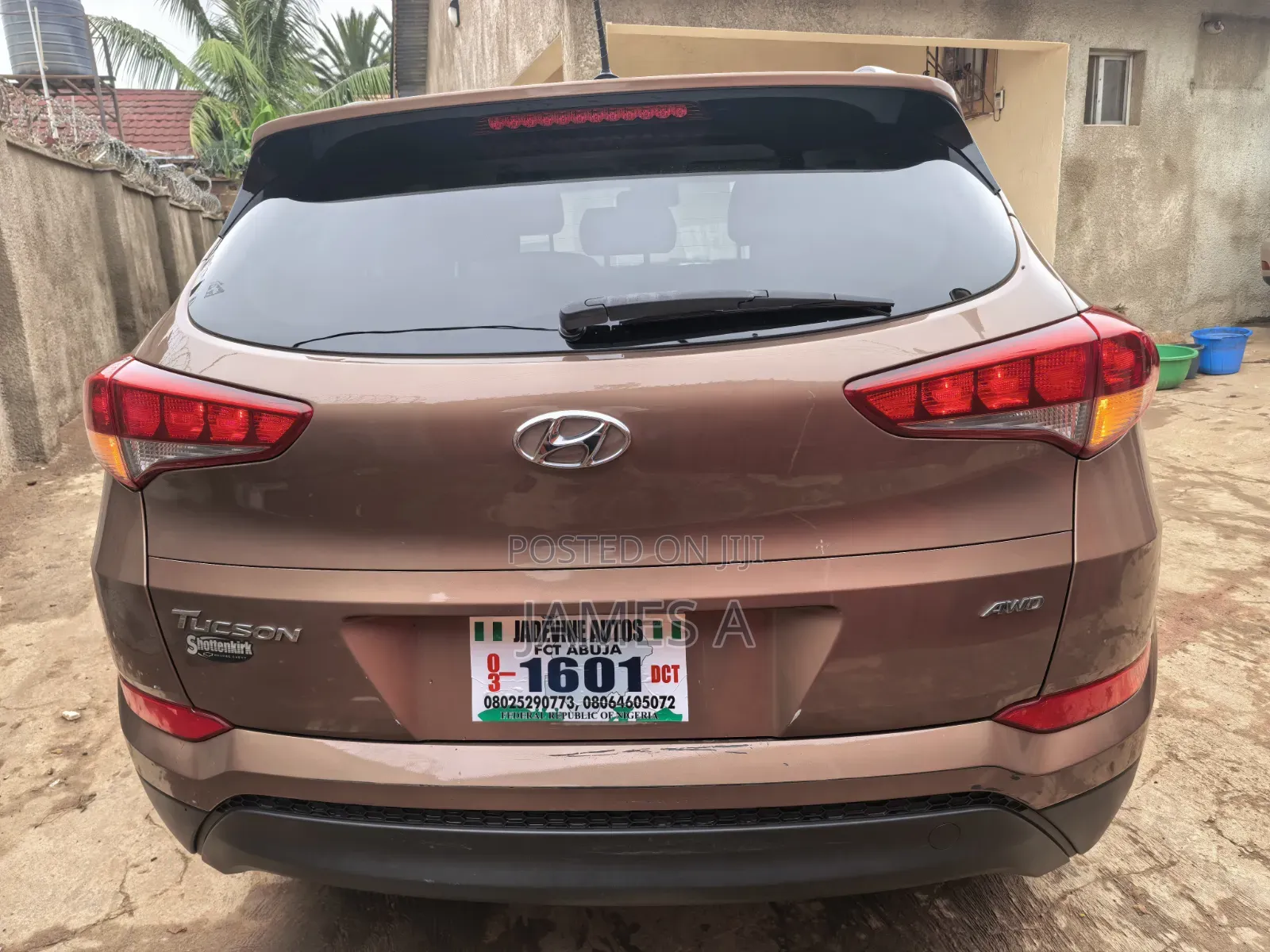 Hyundai Tucson Sport AWD 2017 Brown