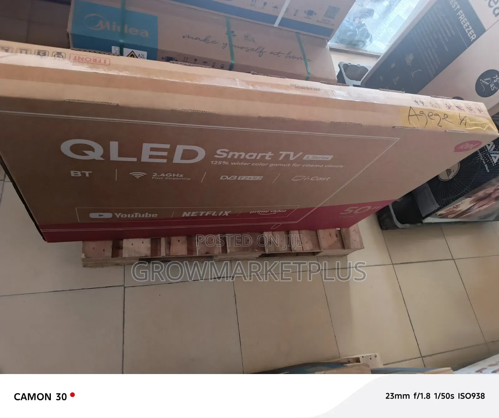 Itel 50 Inches Qled Tv -L5060n