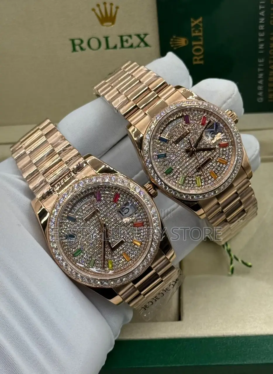 Original Quality Luxury Rolex Iced Automatic Engine Watch