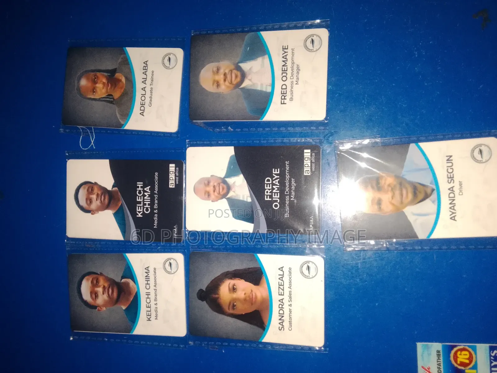 50 Copies of Plastic Id Card Printing