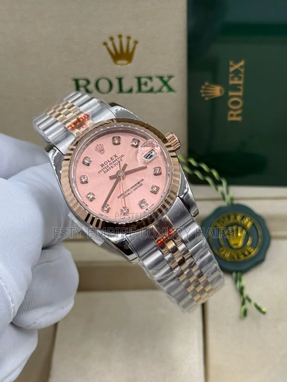 High Quality Luxury Female Rolex Wristwatch
