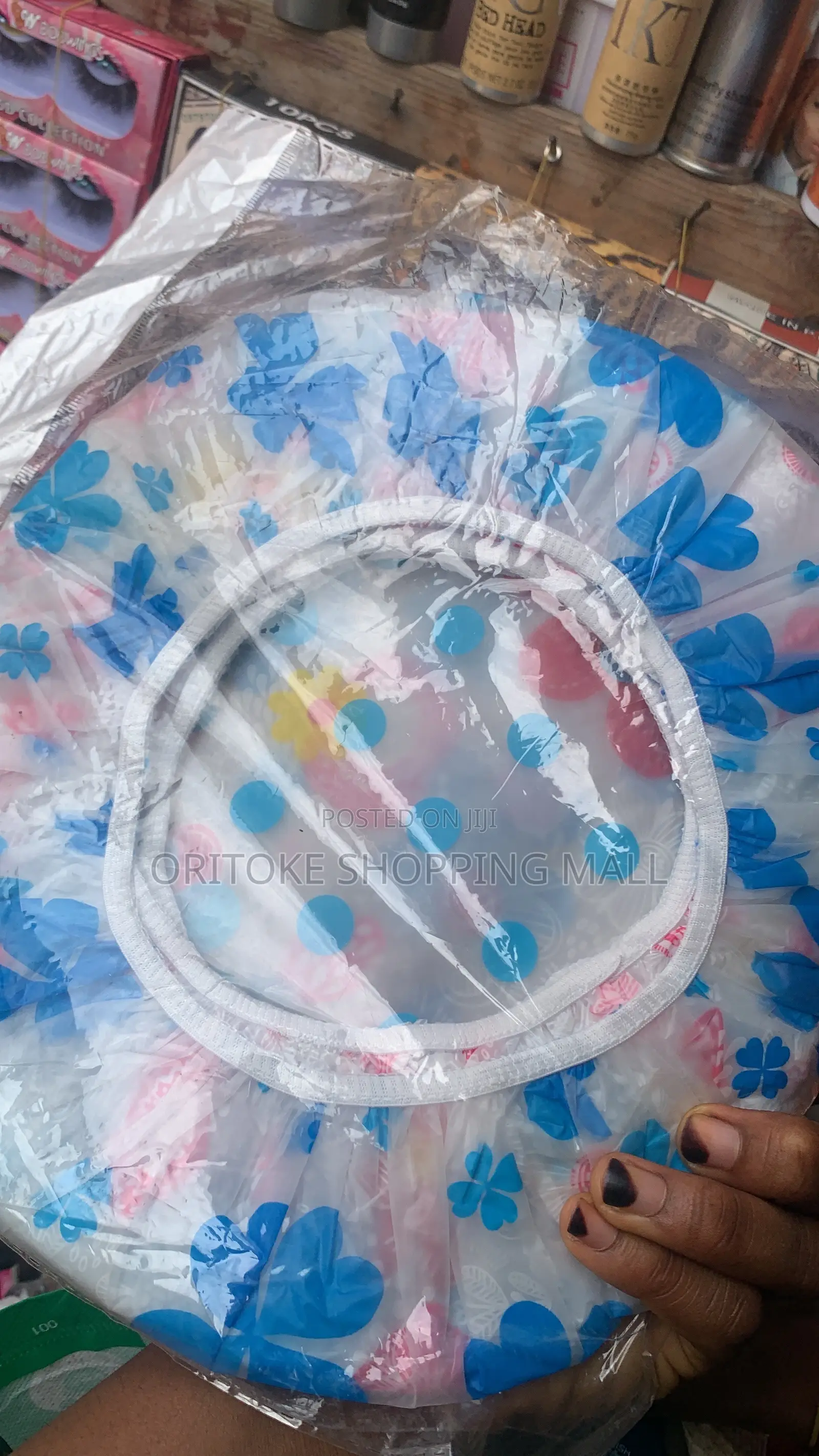 Original and Big Ladies Shower Caps 3 Pieces