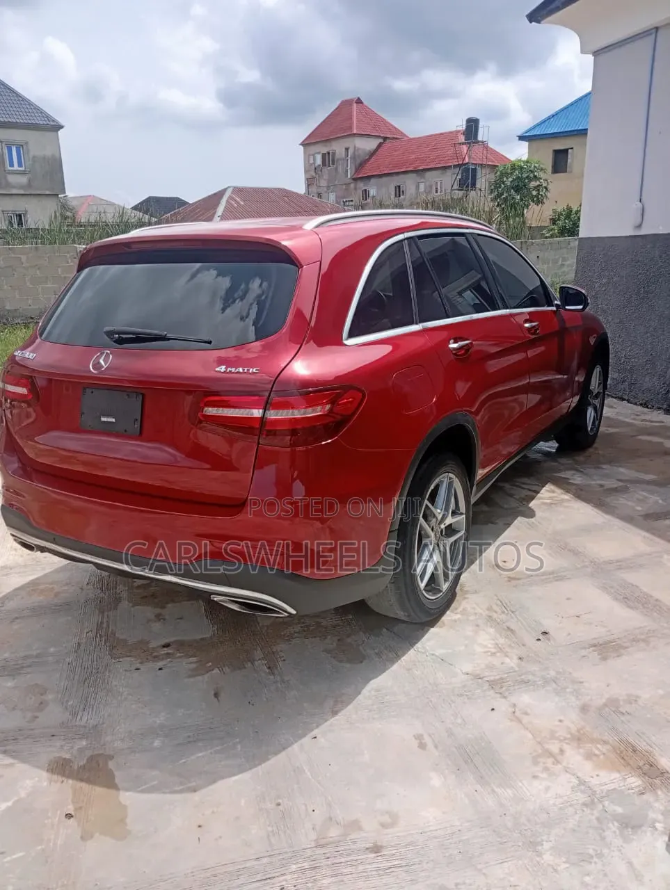 Mercedes-Benz GLC-Class 2018 Red