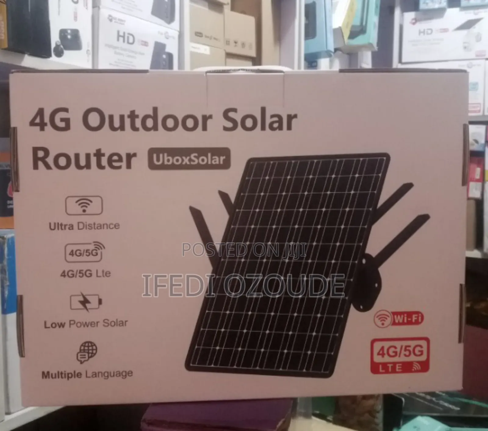 4g Ubox Outdoor Solar Router