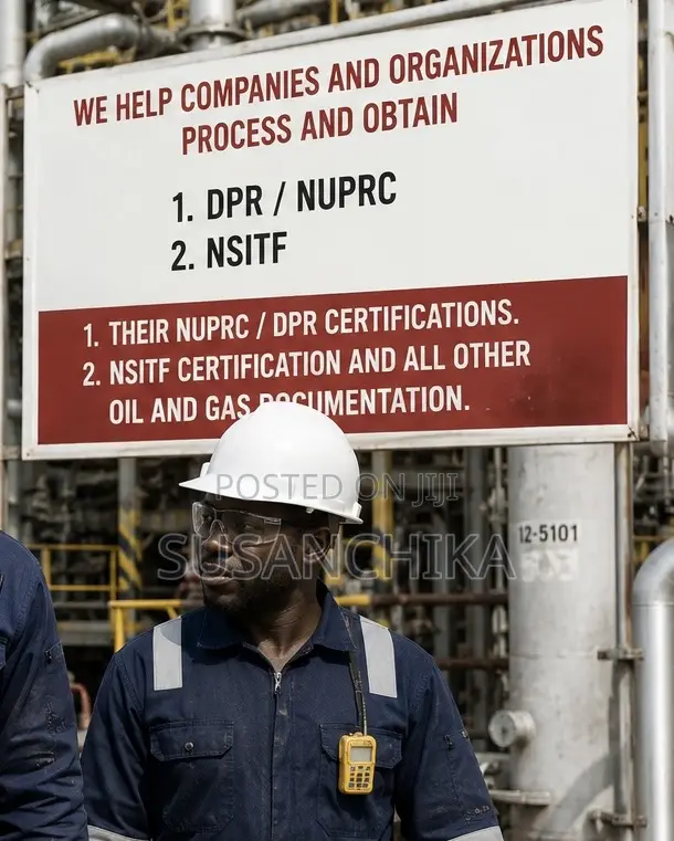 Dor/Nuprc Certification, Nsitf and Other Oil and Gas Certifications