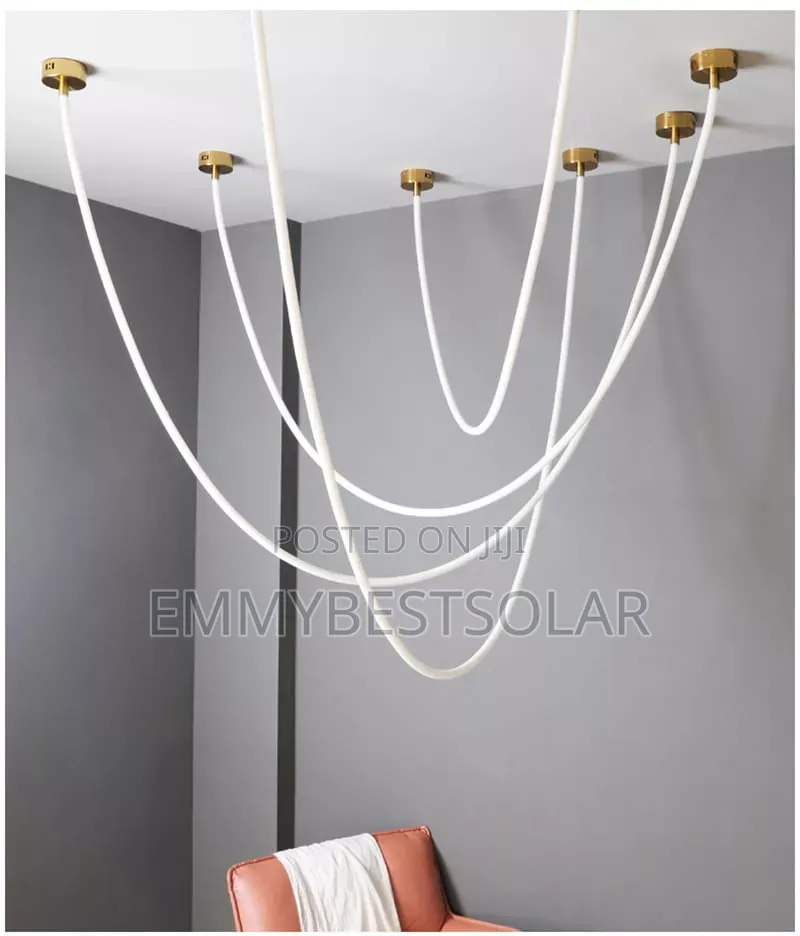 Modern Silicon Tube Led Chandelier Light