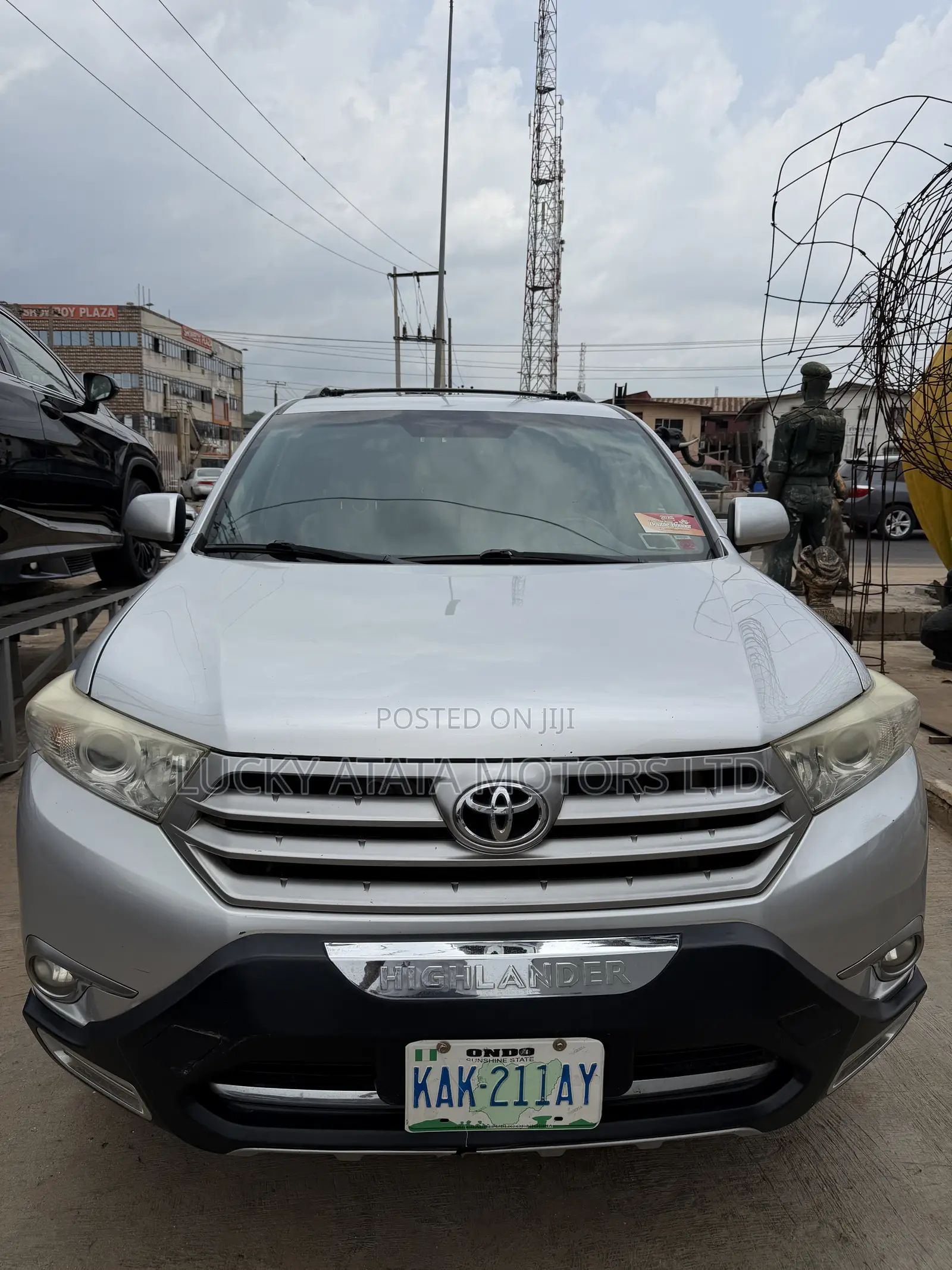 Toyota Highlander Limited 3.5l 4WD 2013 Silver