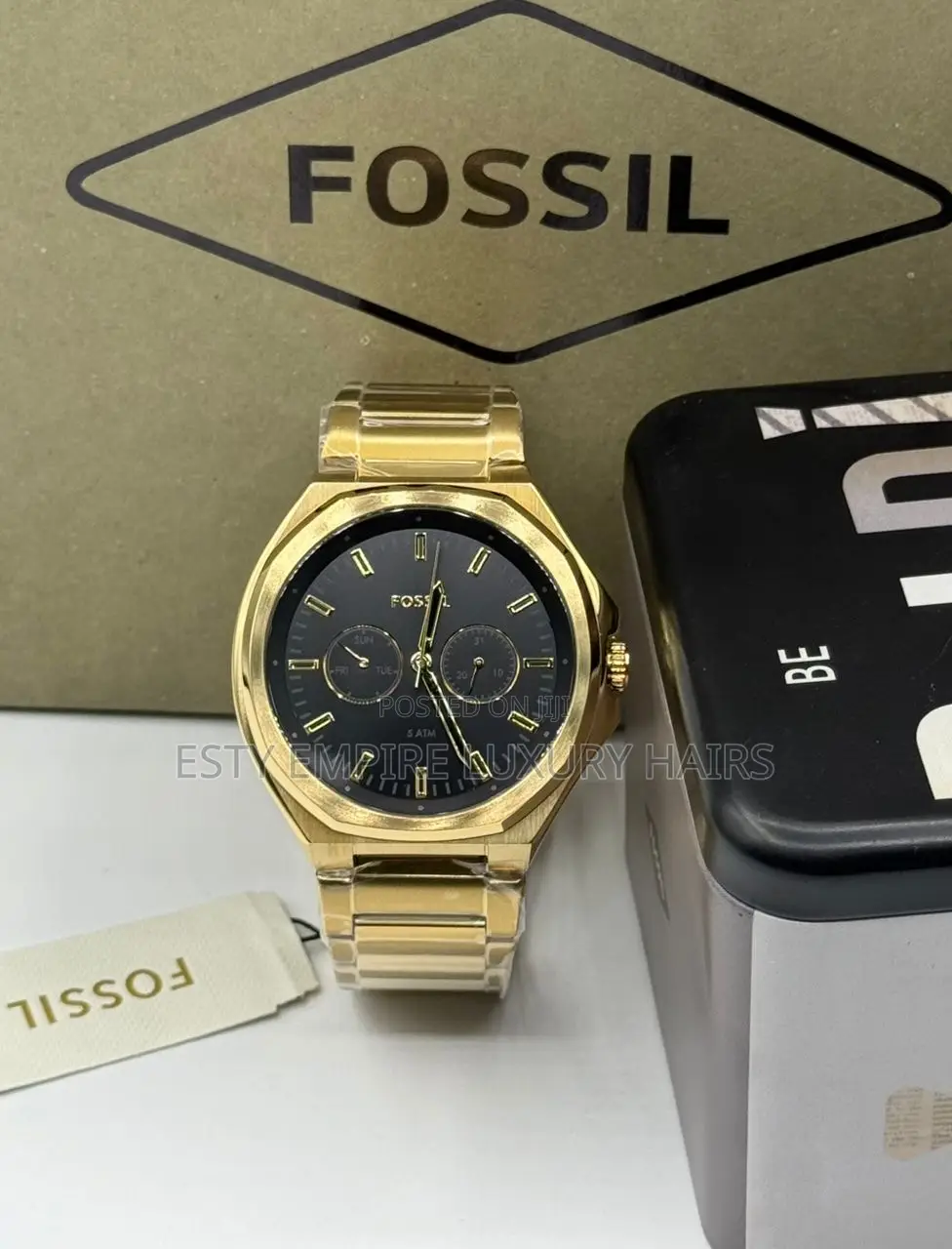 High Quality Luxury Fossil Chain Wristwatches