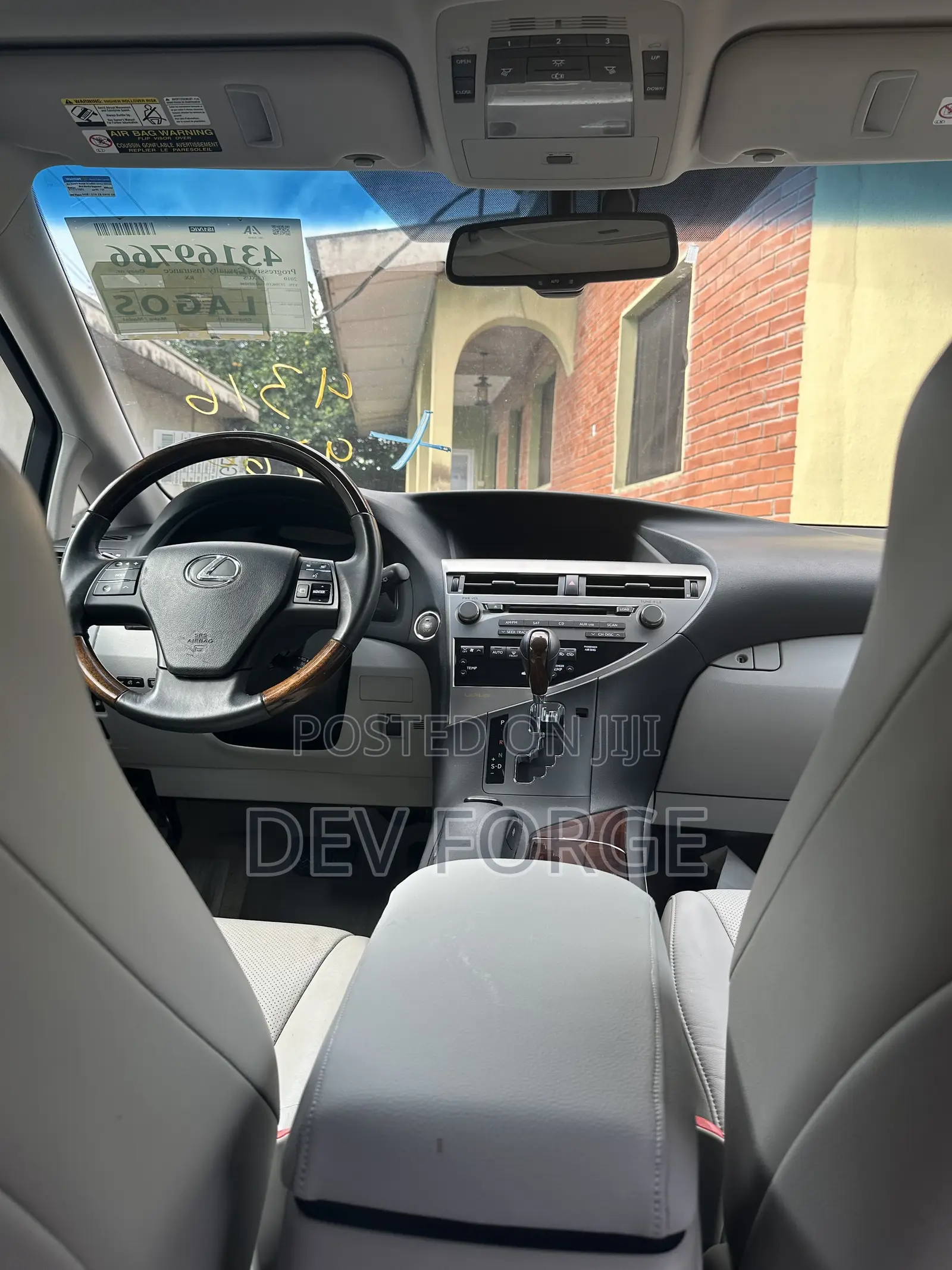 Lexus RX 350 2010 Silver