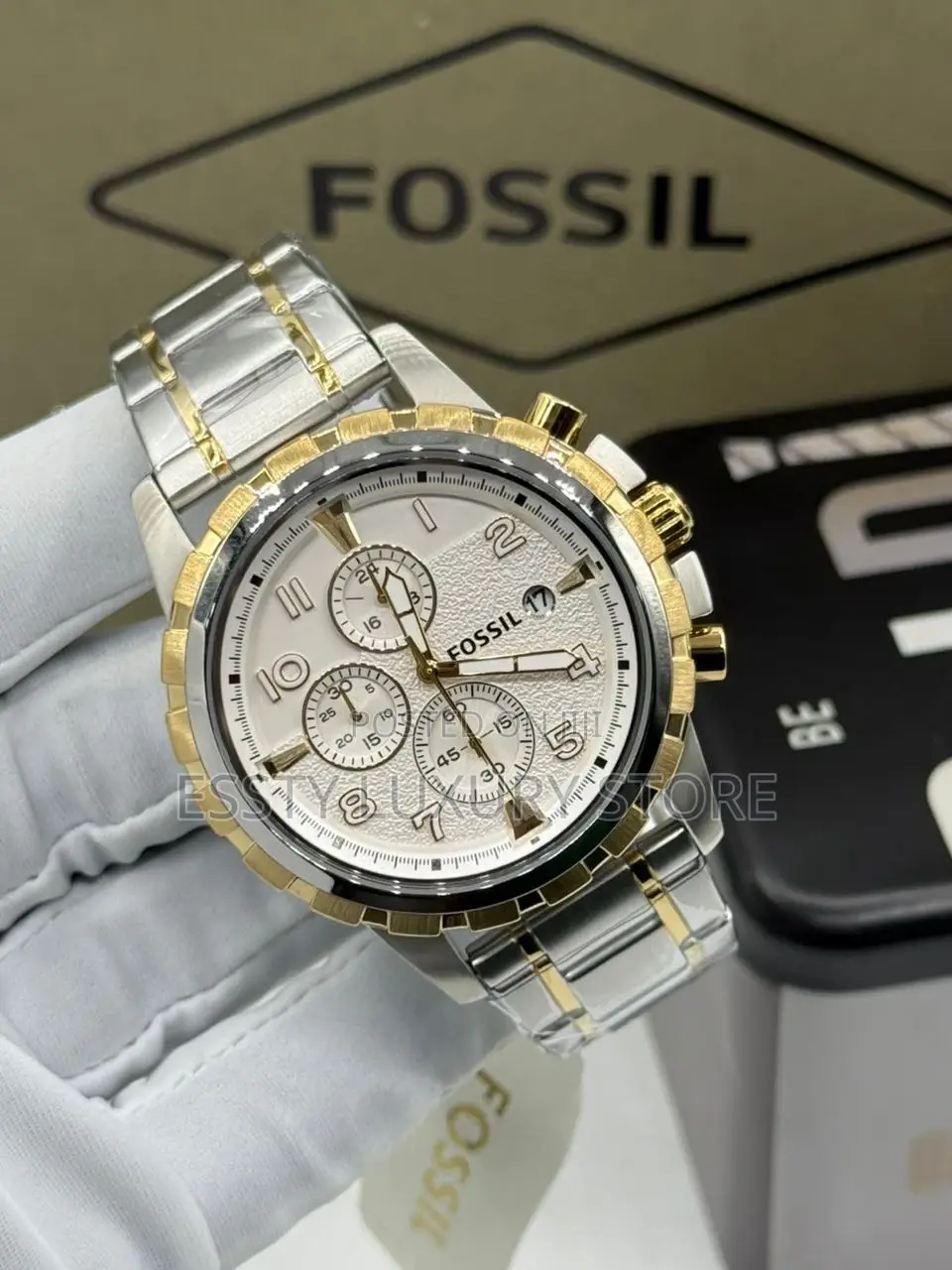 High Quality Luxury Fossil Chain Wristwatches