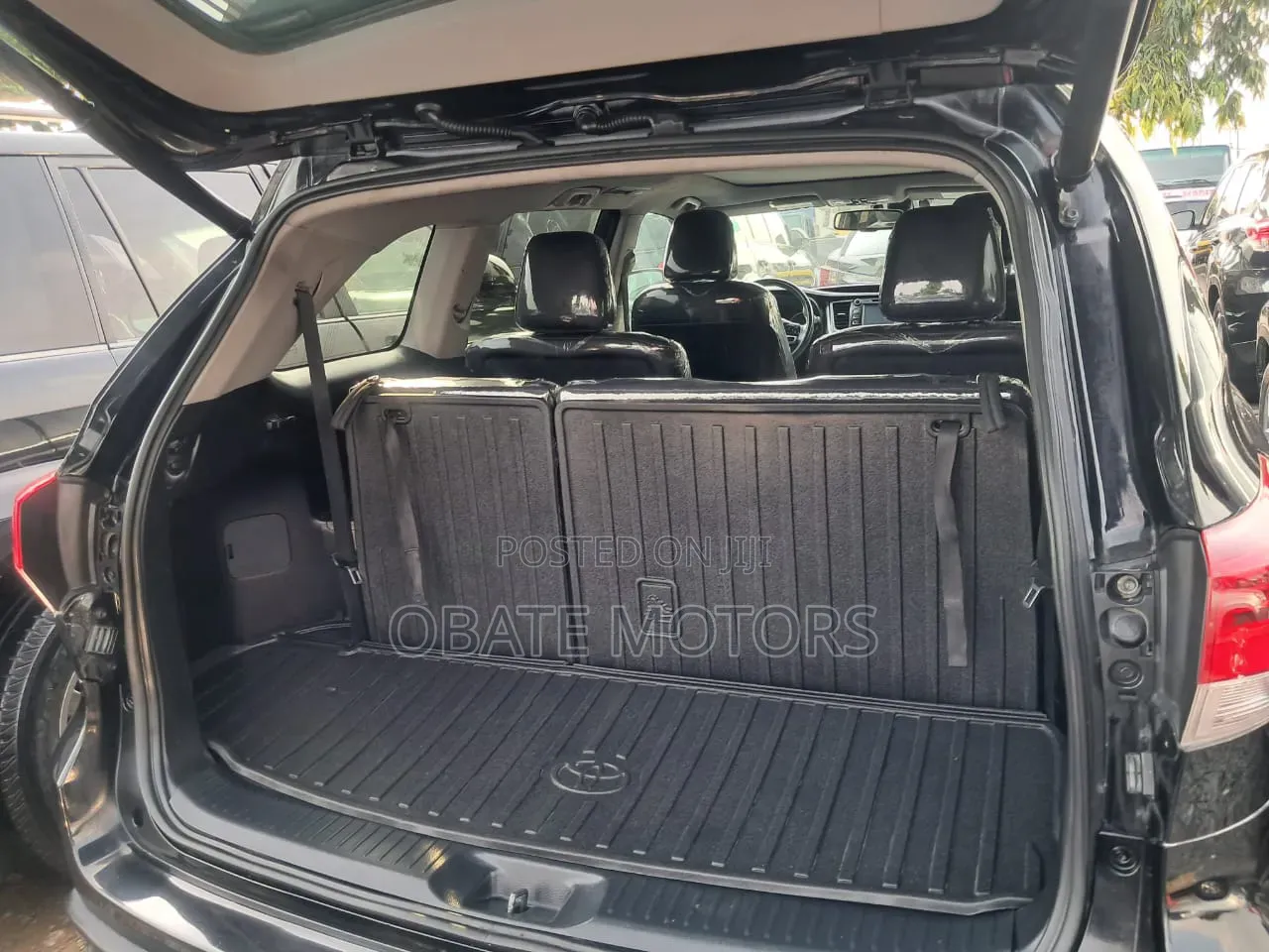 Toyota Highlander Limited V6 4x4 (3.5L 6cyl 6A) 2016 Black