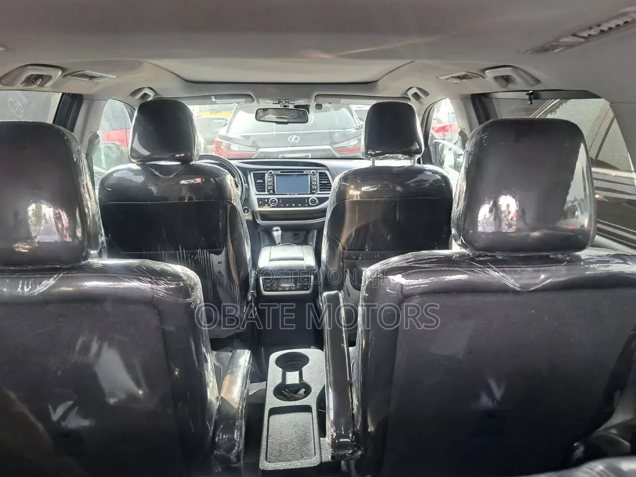 Toyota Highlander Limited V6 4x4 (3.5L 6cyl 6A) 2016 Black