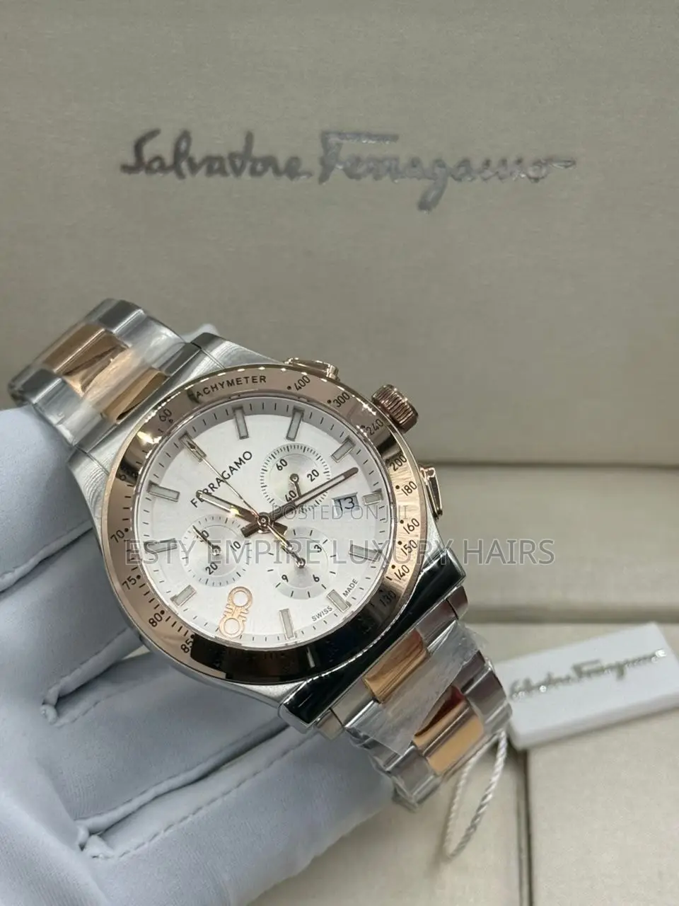 High Quality Luxury Frrragamo Wristwatch