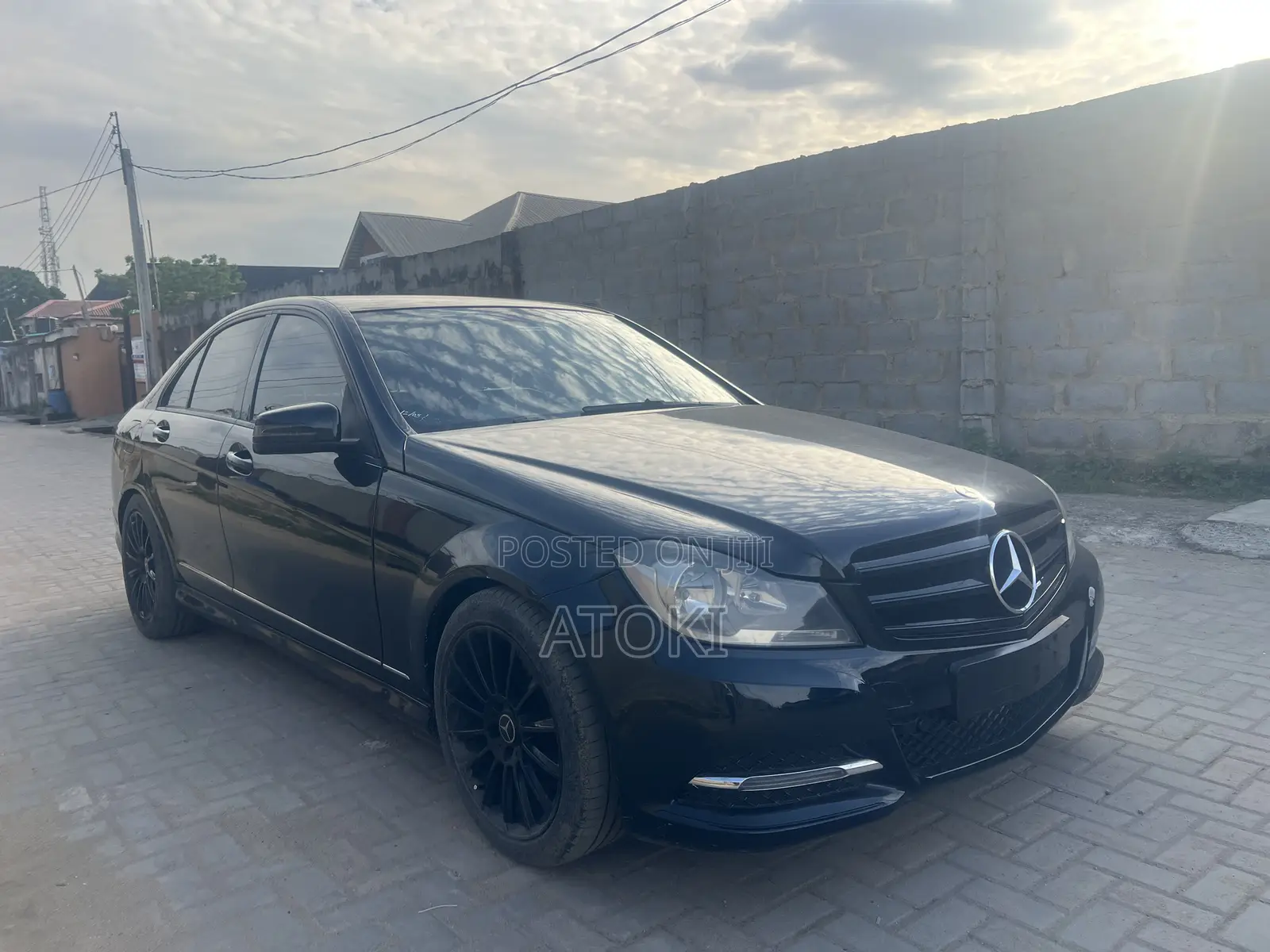 Mercedes-Benz C350 C 350 4MATIC AWD 2013 Black