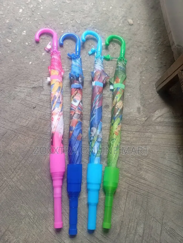 Cartoon Characters Children Umbrella