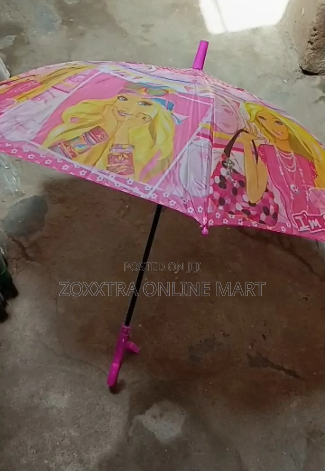 Cartoon Characters Children Umbrella