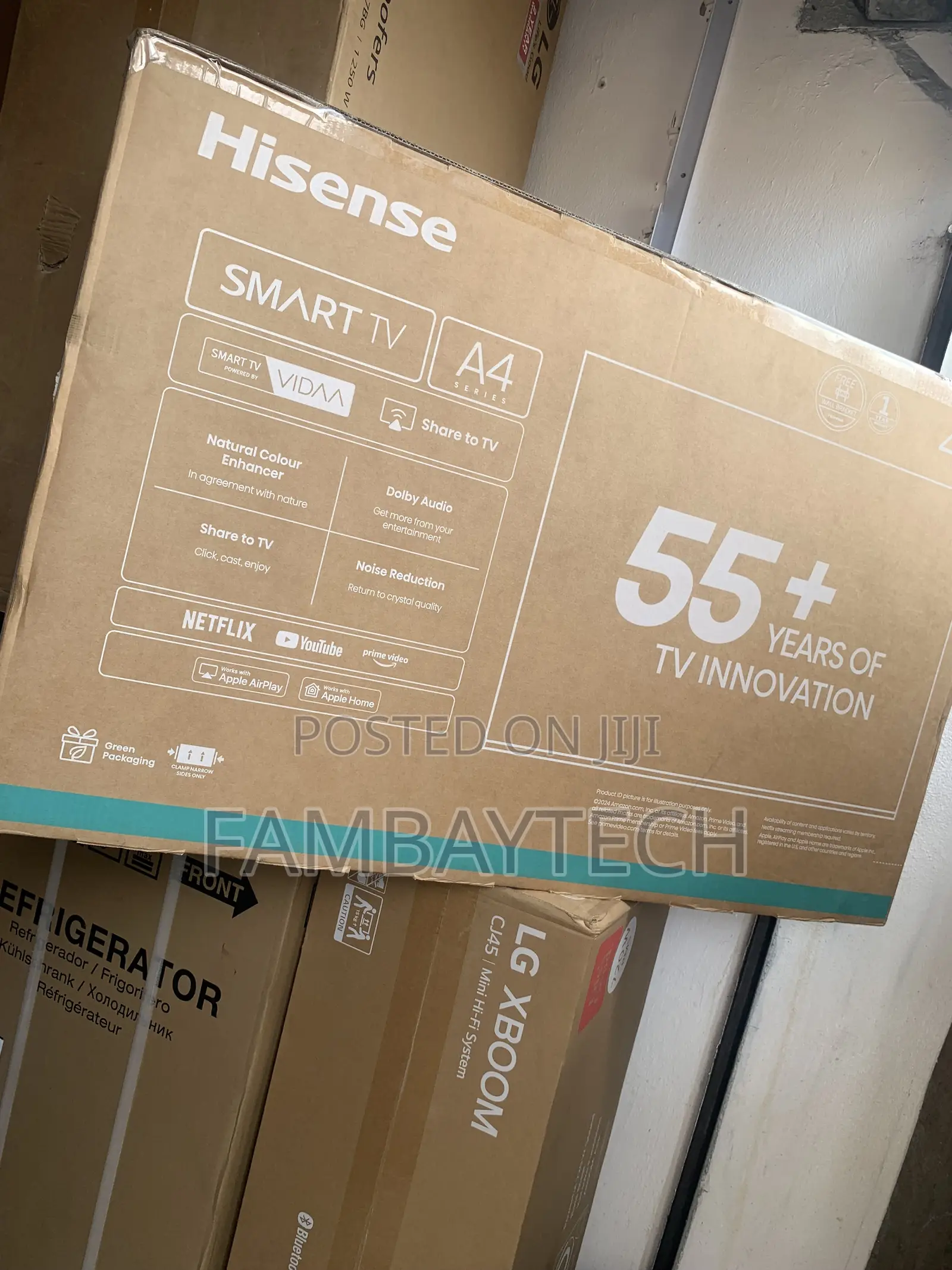 Brand New Hisense 43inches Smart Tv