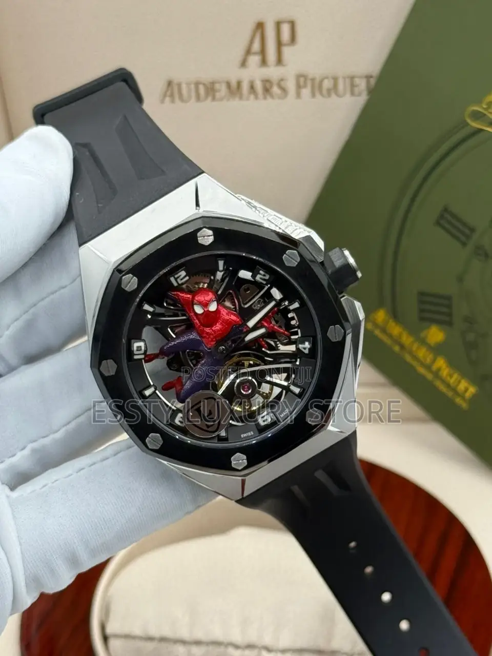 Automatic Audemar Piguet Royal Oak Concept Spider-Man Watch