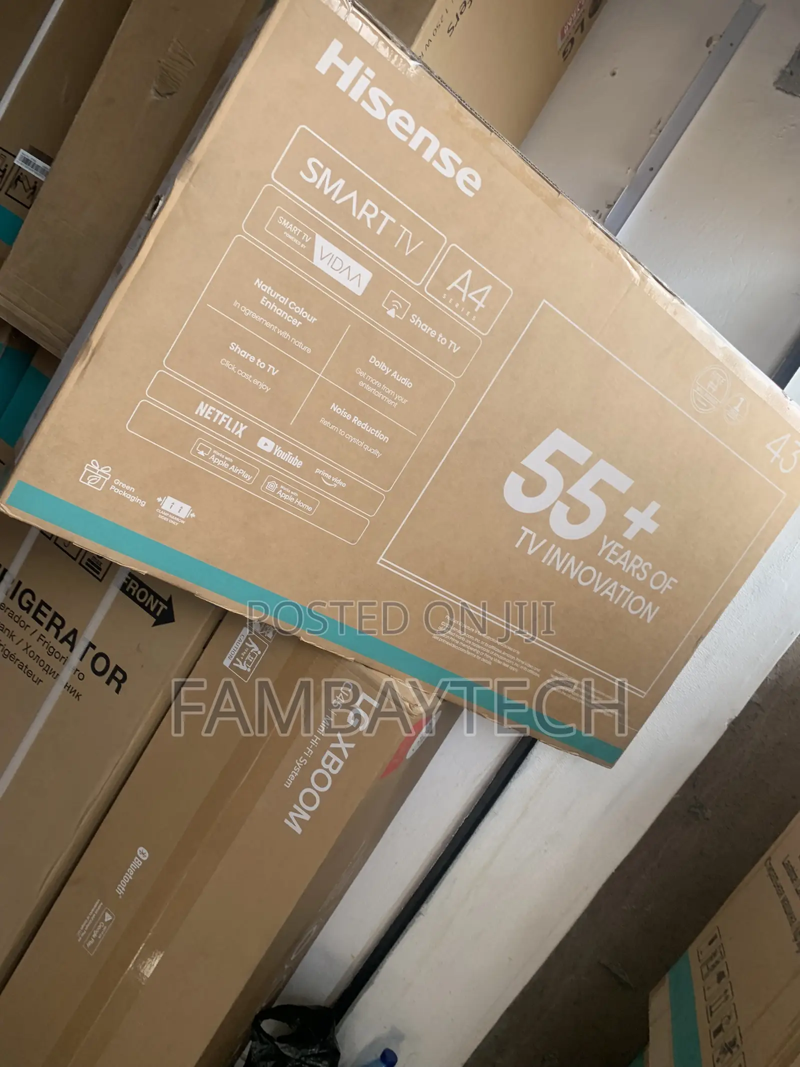 Hisense 43inches Sharp Display Smart Tv