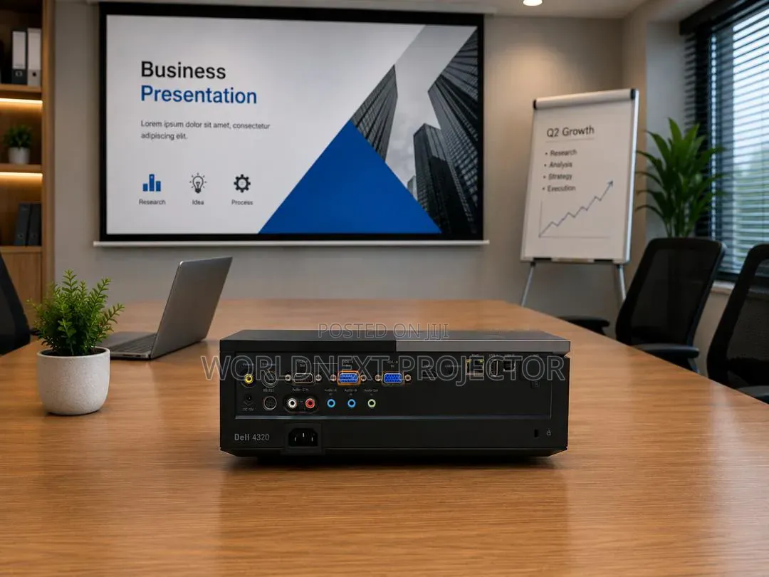 Dell 4320 Is a Bright (4,300 Lumens) Wxga DLP Projector