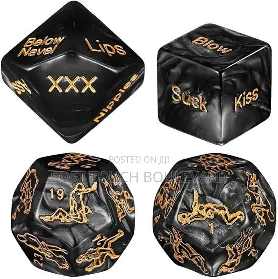 4 in 1 Romantic Dice Game for Couples Fun and Foreplay
