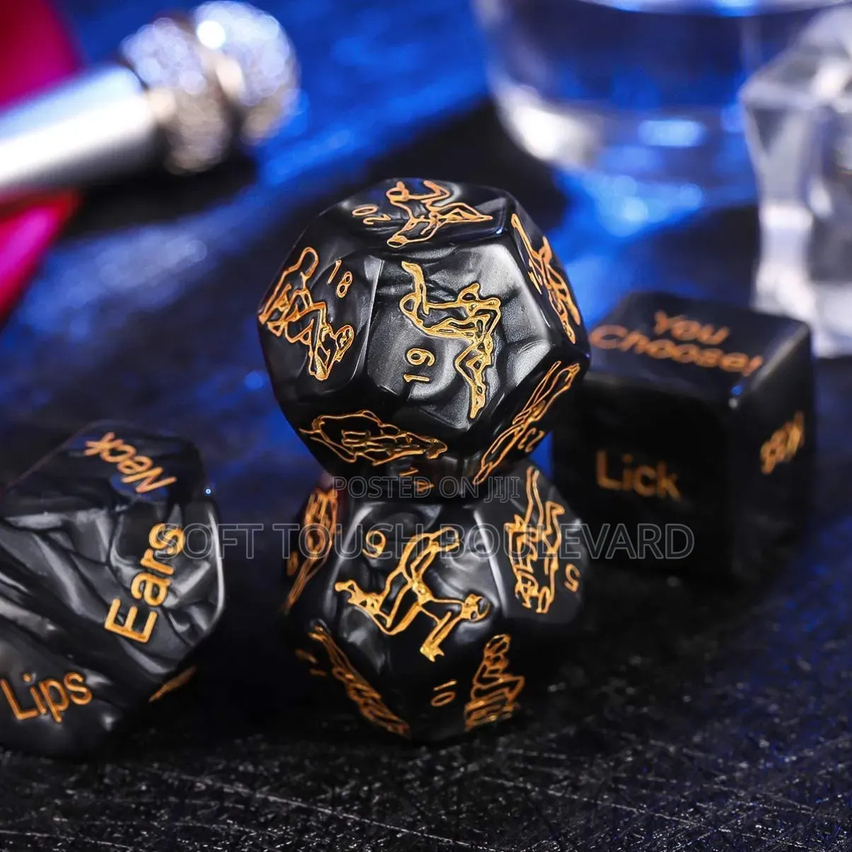 4 in 1 Romantic Dice Game for Couples Fun and Foreplay