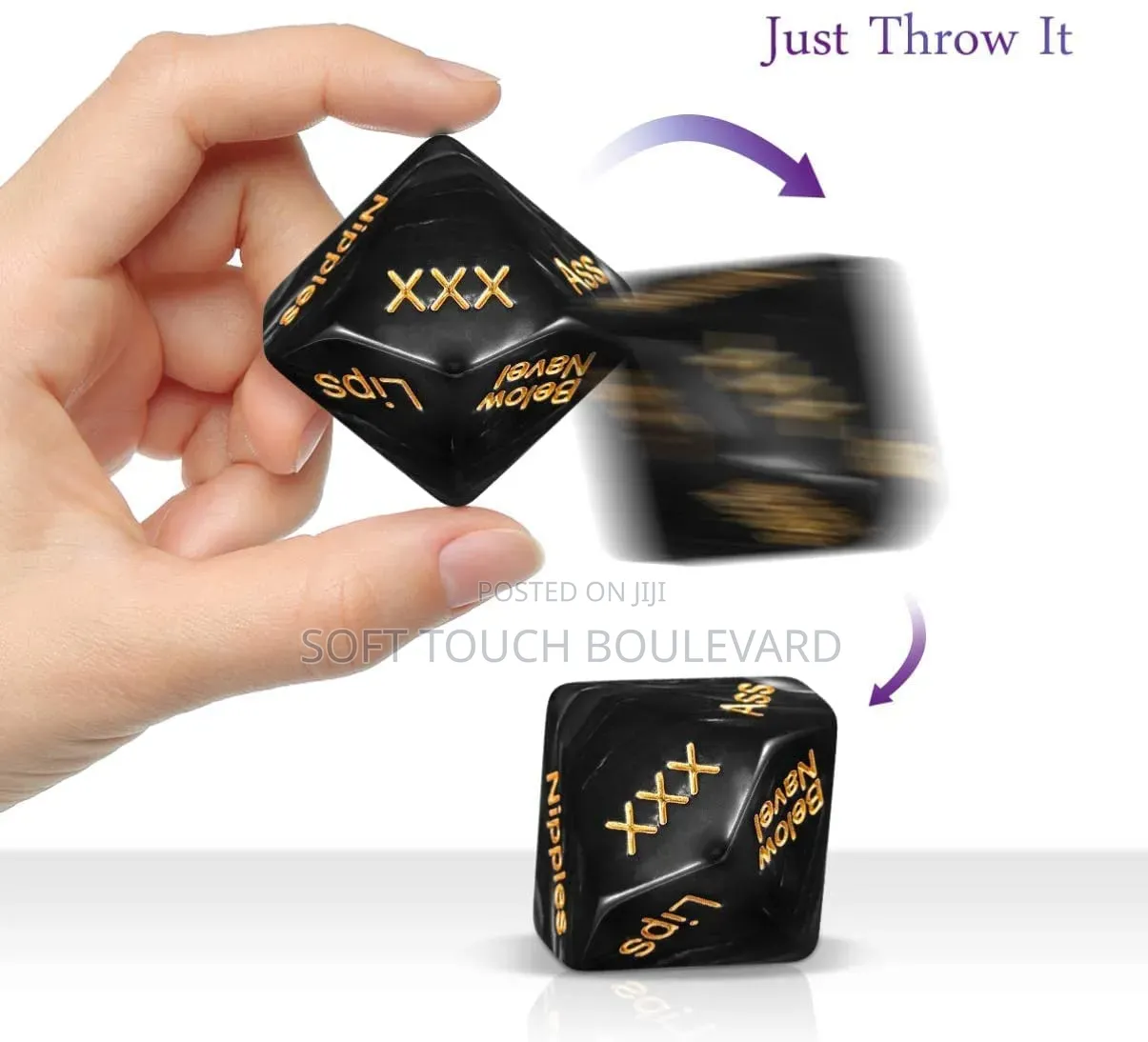 4 in 1 Romantic Dice Game for Couples Fun and Foreplay