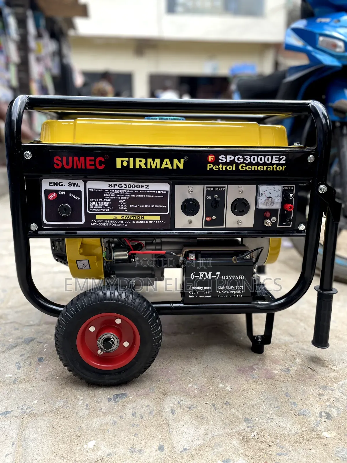Sumec Firman Spg3000 4.5kva Petrol Generator