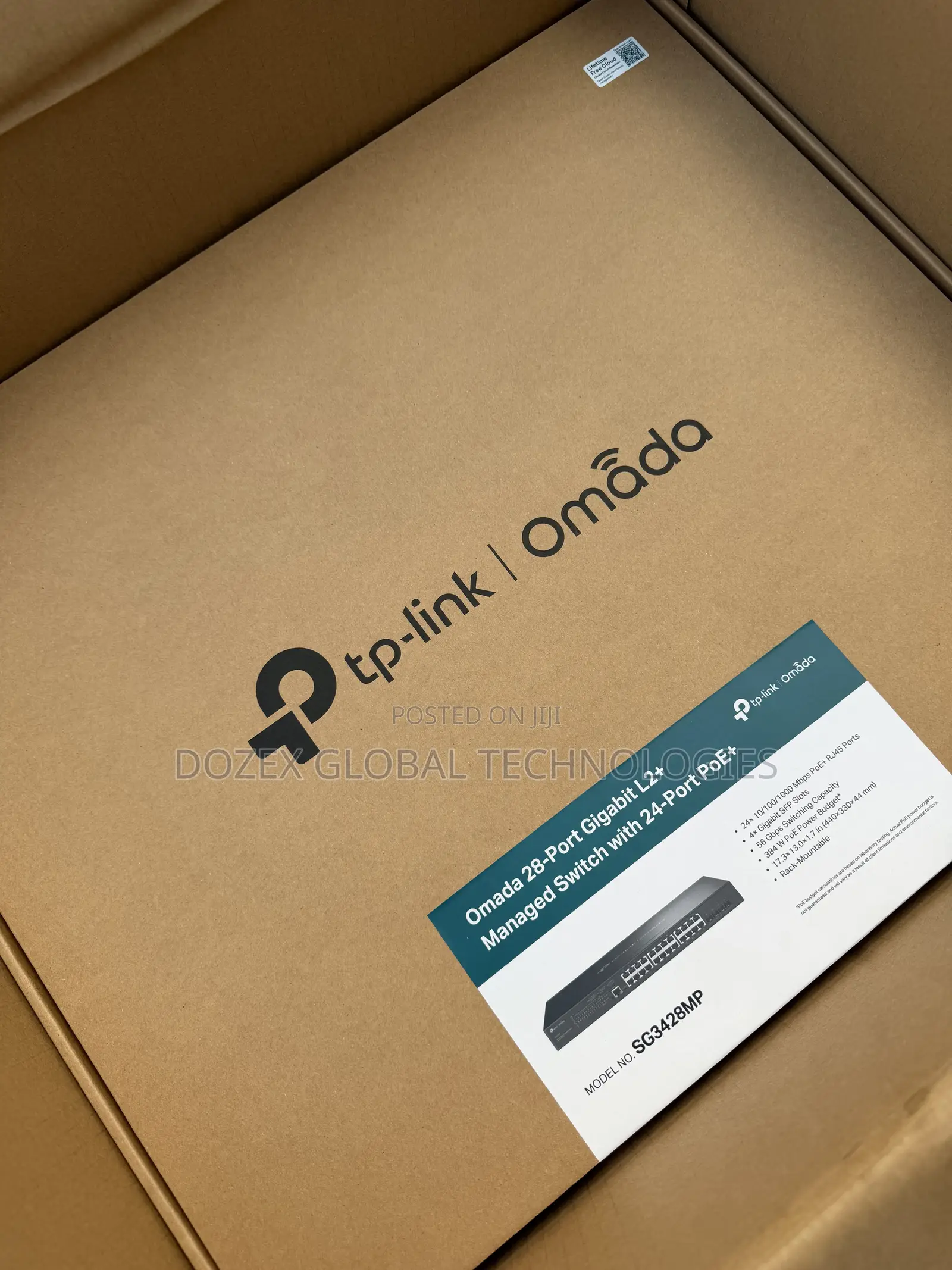 Tp-Link 3428mp Gigabytes and Poe Managed Switch