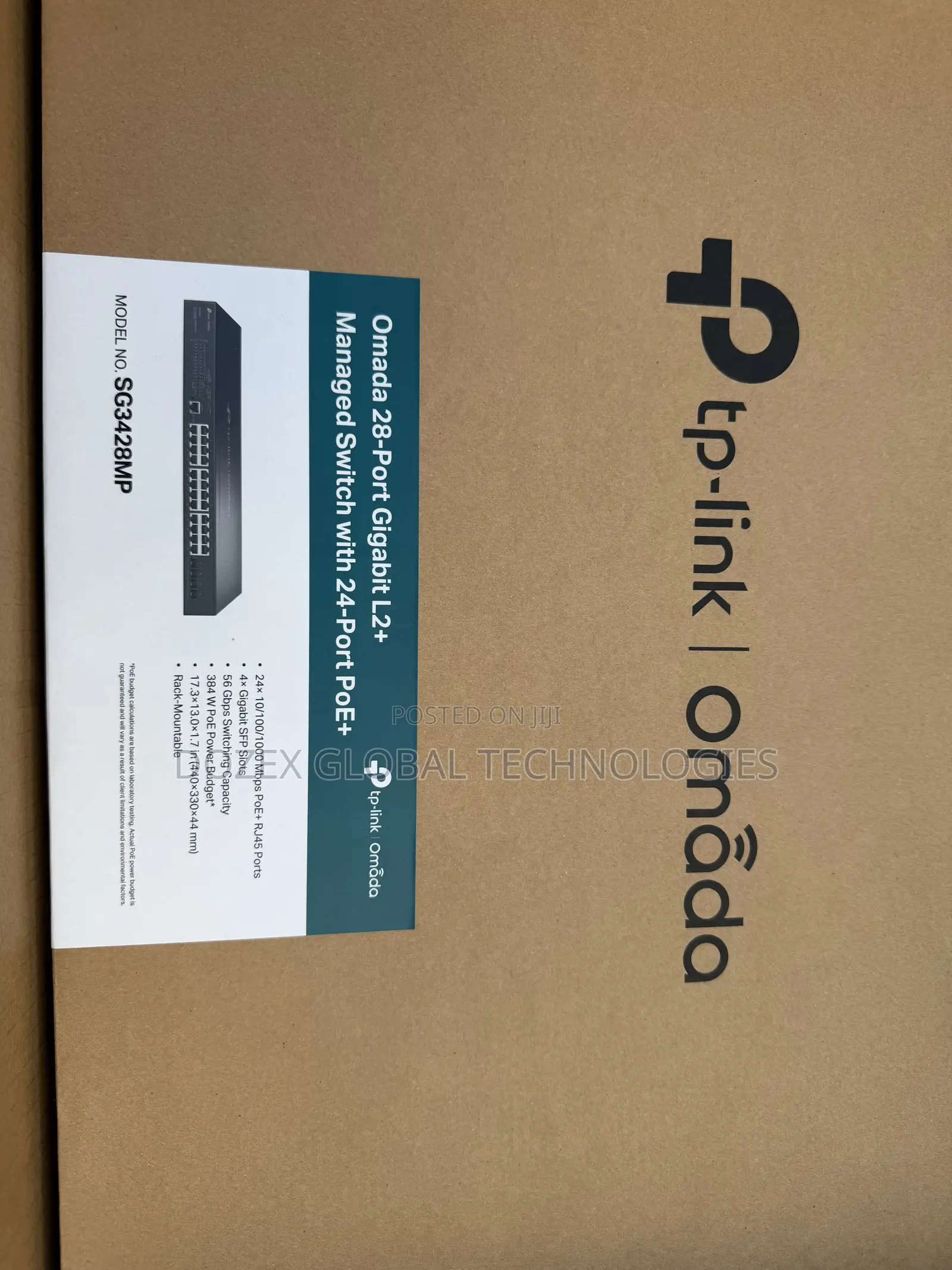 Tp-Link 3428mp Gigabytes and Poe Managed Switch