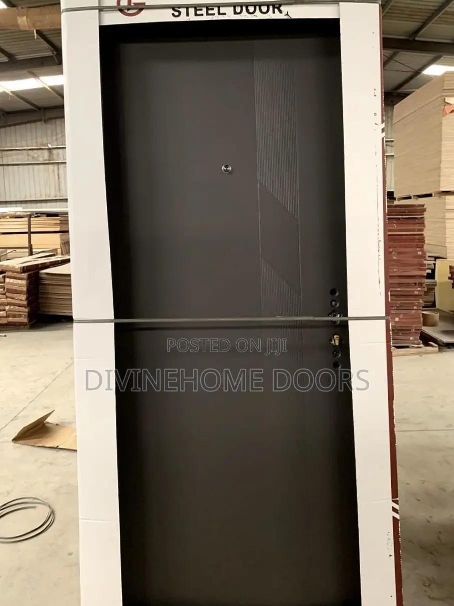 Plain Line Steel Door