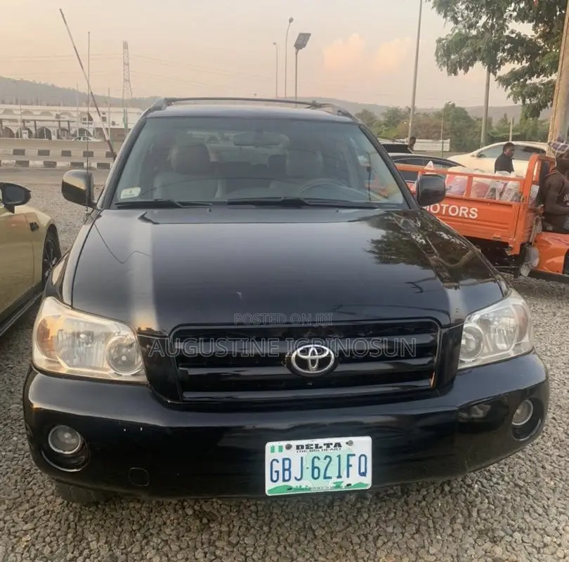 Toyota Highlander 2006 Black