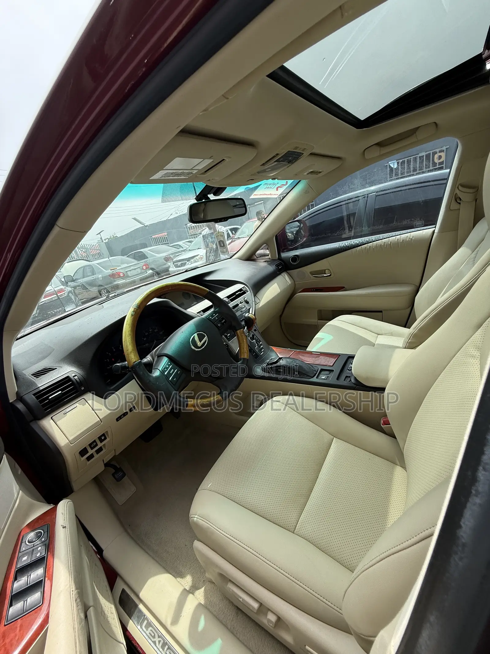 Lexus RX 350 2010 Burgundy