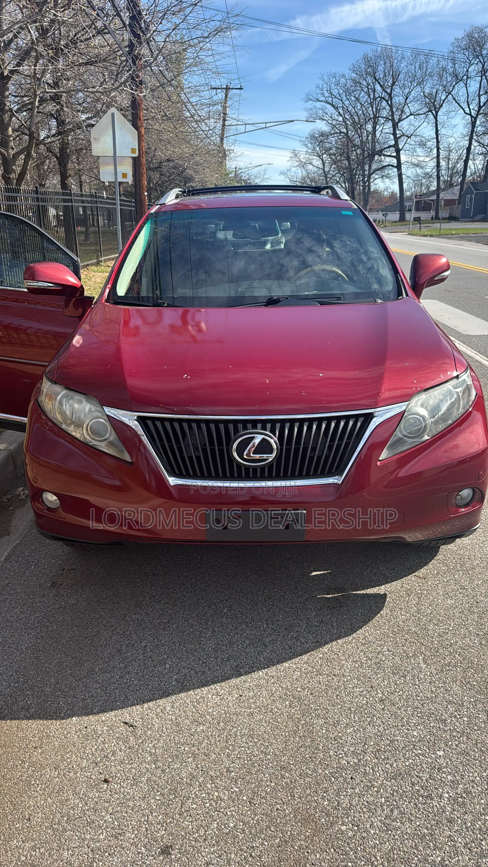 Lexus RX 350 2010 Burgundy