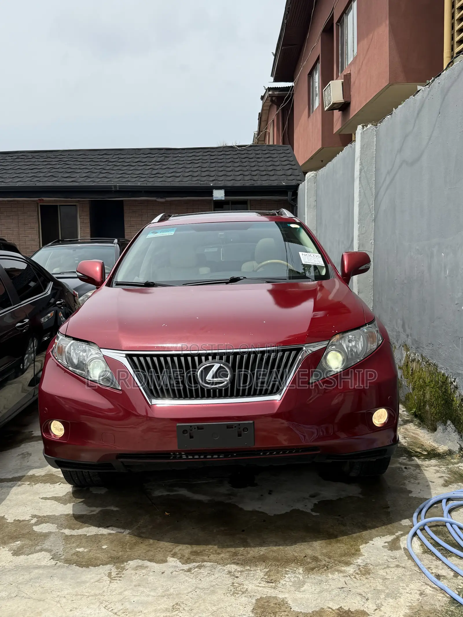 Lexus RX 350 2010 Burgundy