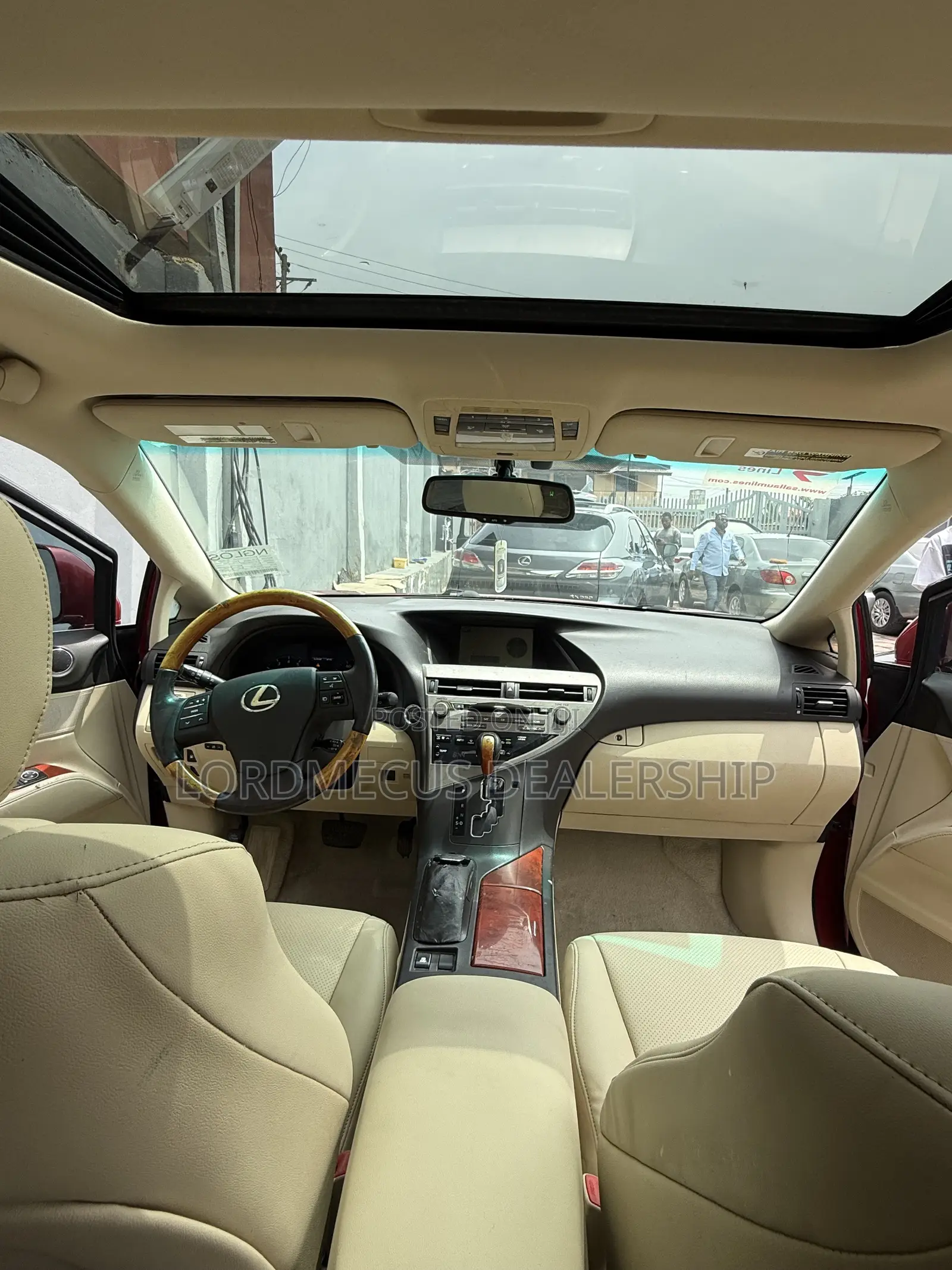 Lexus RX 350 2010 Burgundy