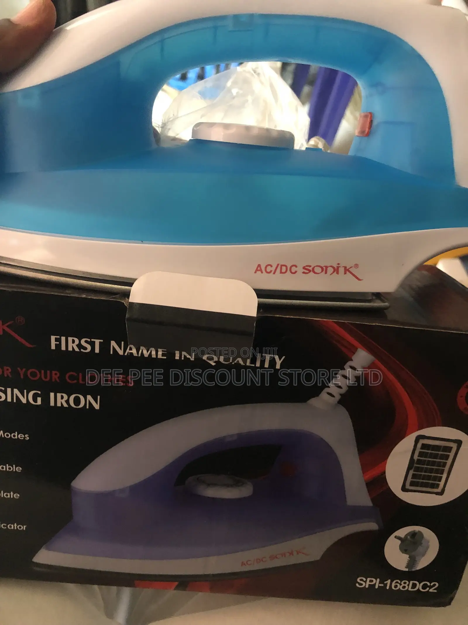 Sonik Ac/Dc Inverter Friendly Solar Pressing Iron - 250w
