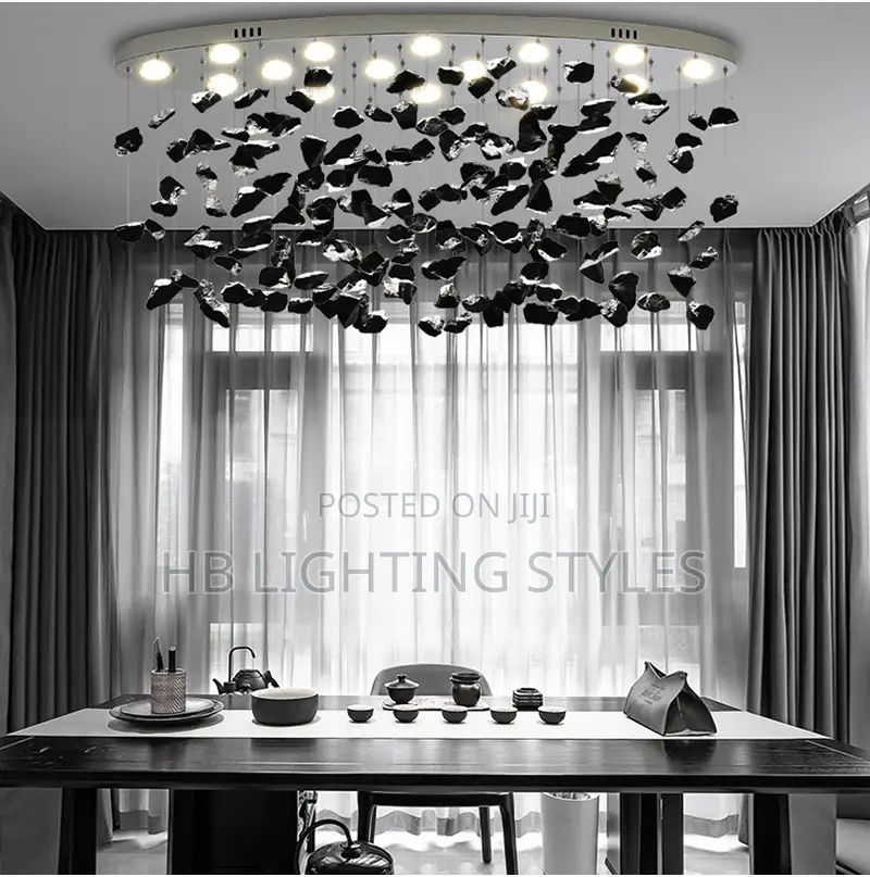 Modern Luxury Nordic Stylish Rain Like Gravel Led Pendant Lights