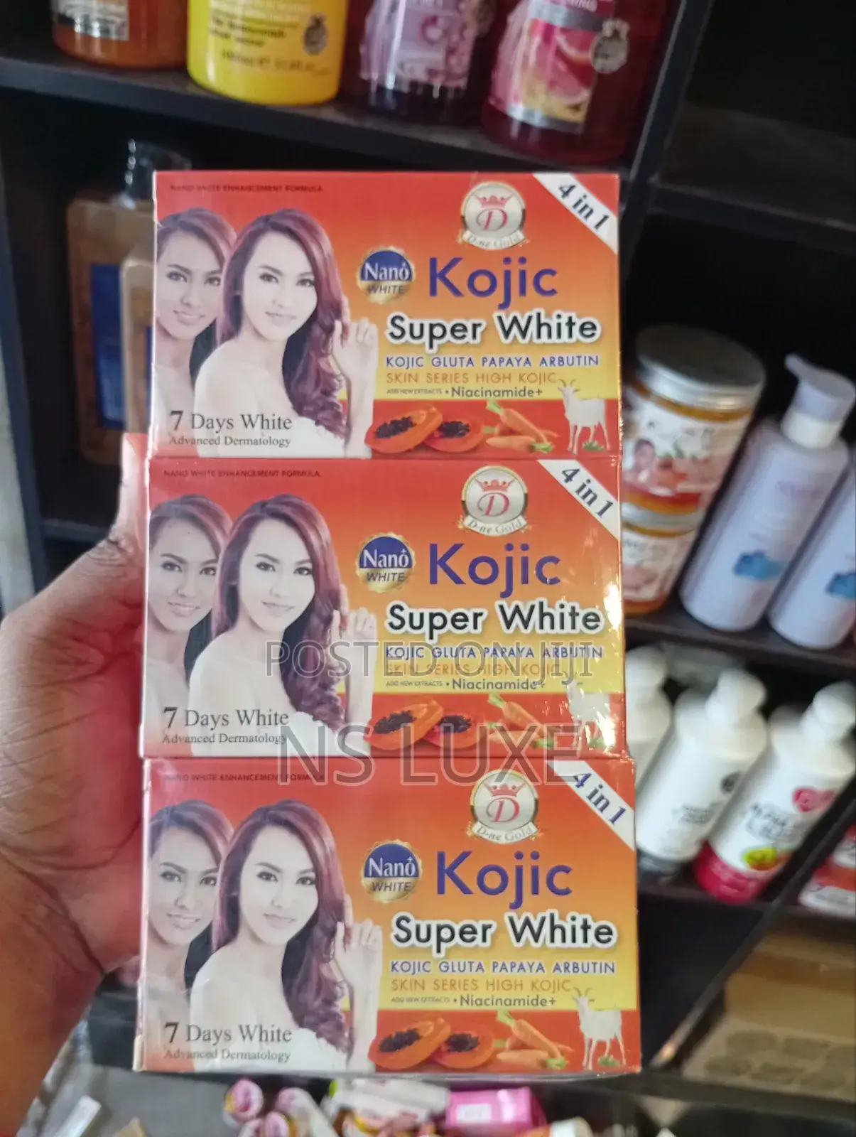 Thailand Kojic White Gluta Papaya Soap