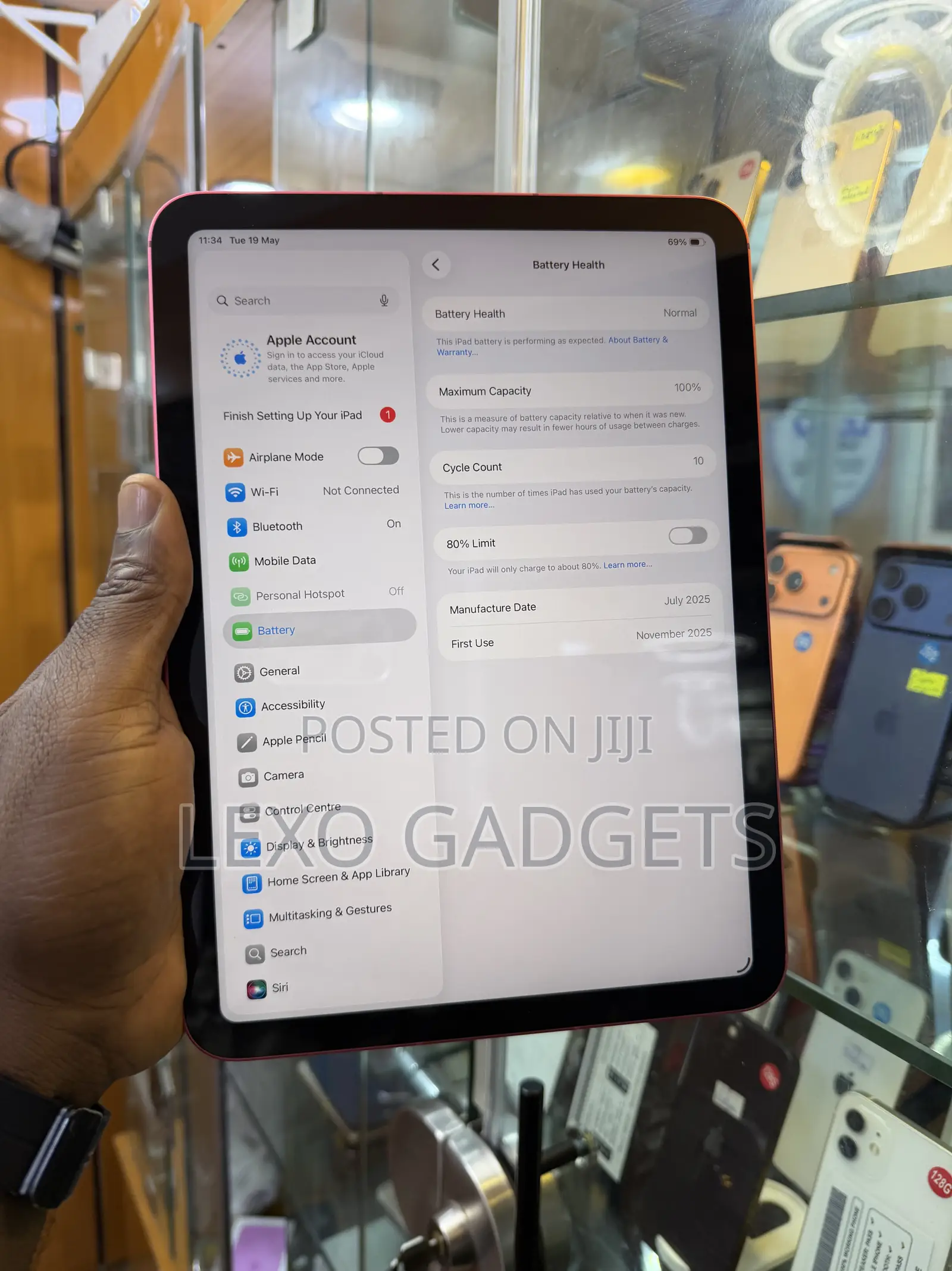 Apple iPad (2025) 128 GB Pink