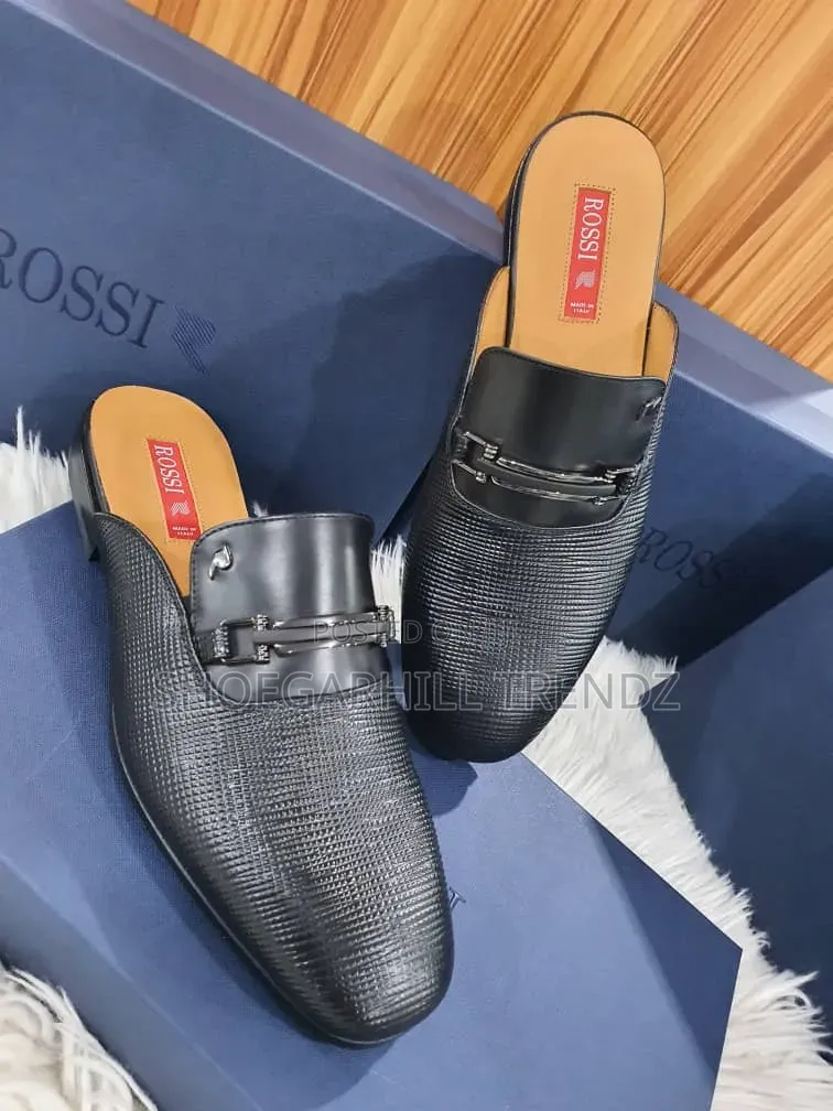 Rossi Men Leather Mules