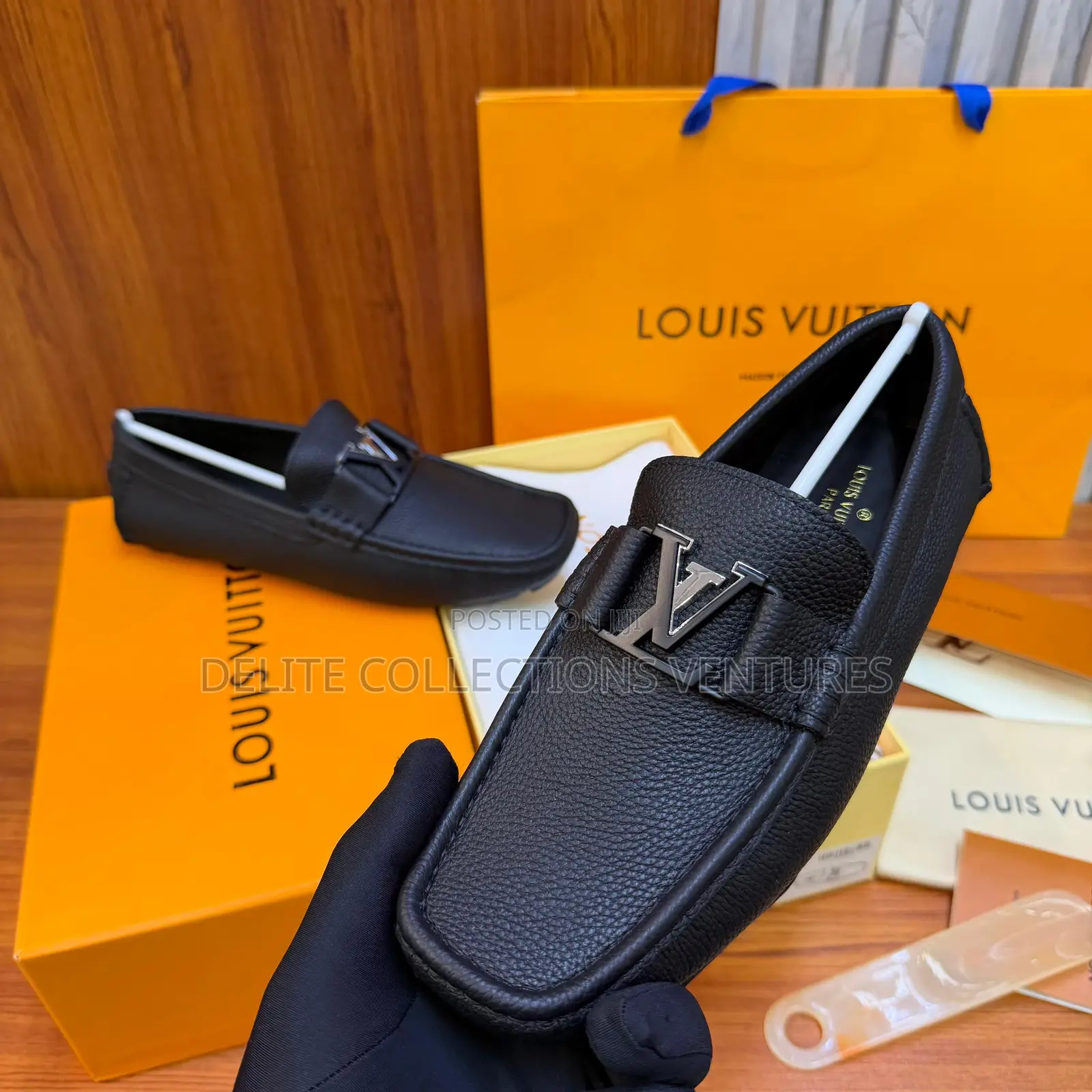Luxury Update Louis Vuitton Monte Carlo Mocassin.