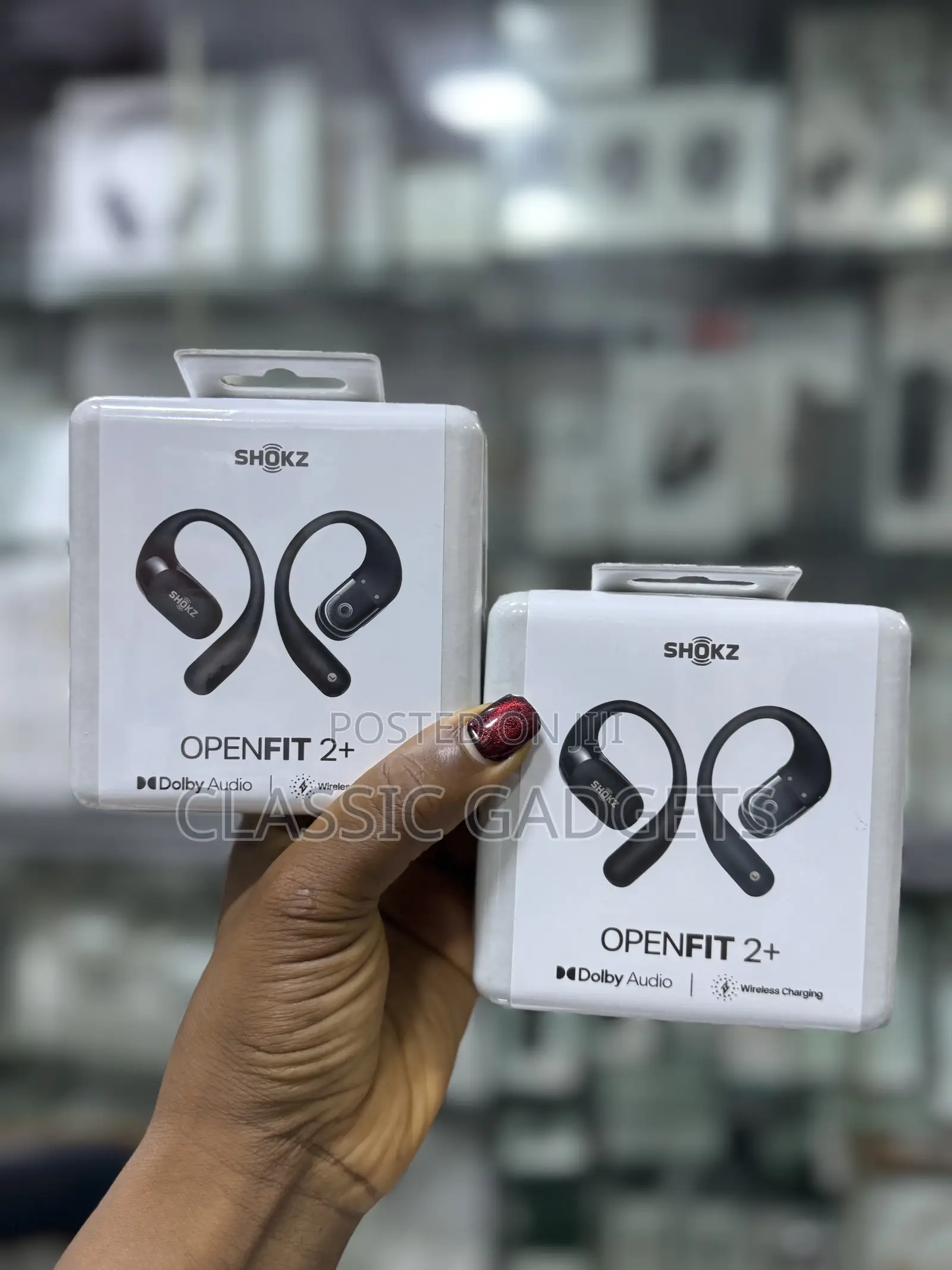 Shokz Openfit 2 Open-Ear True Wireless Earphones With Microphone