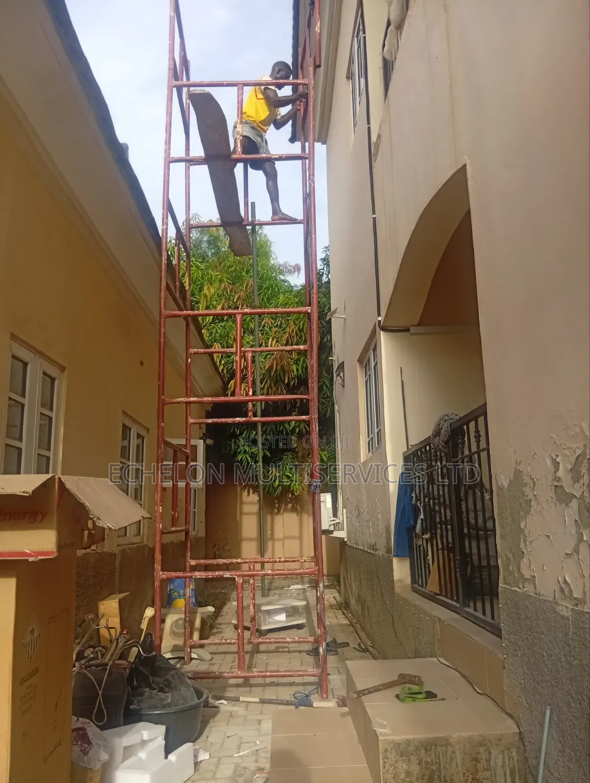 Rent Best Scaffolding for Building Maintenance Repairs in Abuja